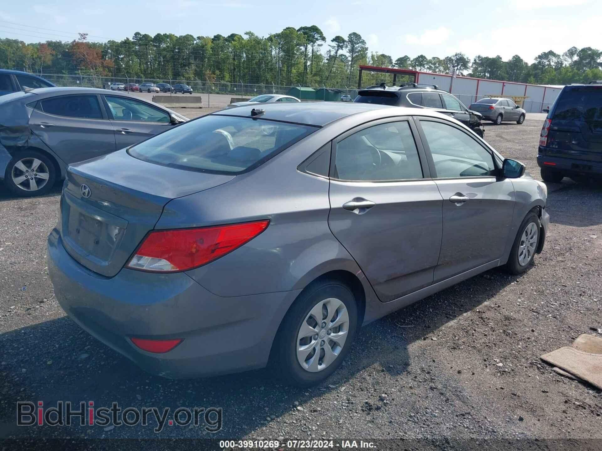2016 HYUNDAI ACCENT - VIN: KMHCT4AE6GU006342 - Фото 4