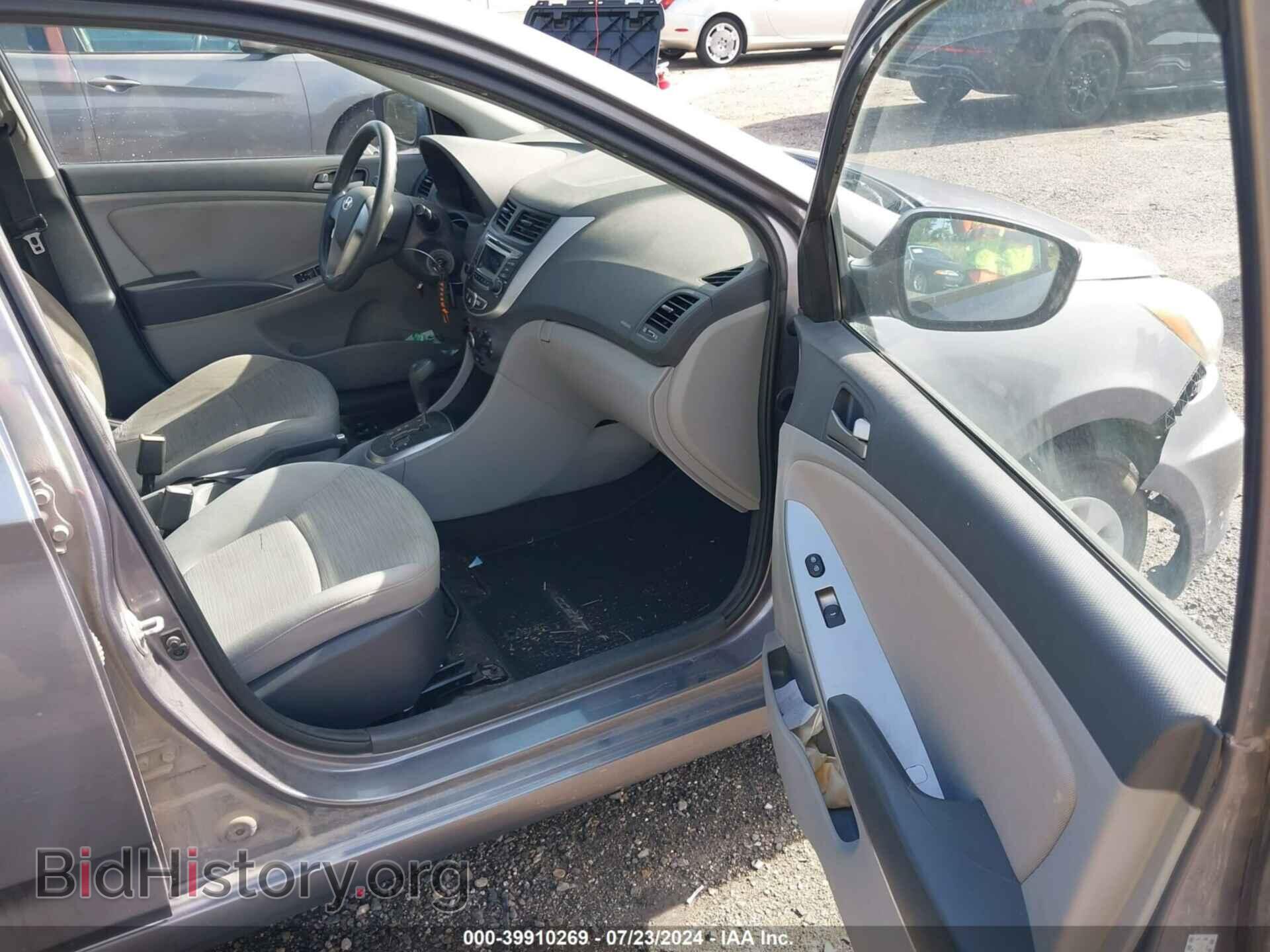 2016 HYUNDAI ACCENT - VIN: KMHCT4AE6GU006342 - Фото 5