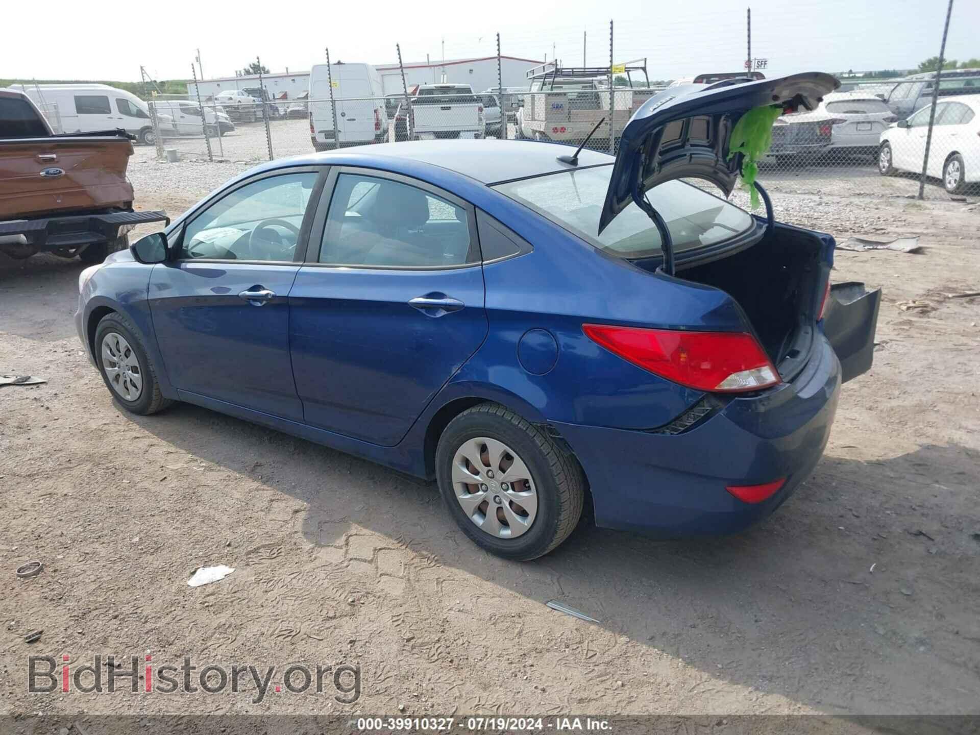 2016 HYUNDAI ACCENT - VIN: KMHCT4AE5GU136256 - Фото 3