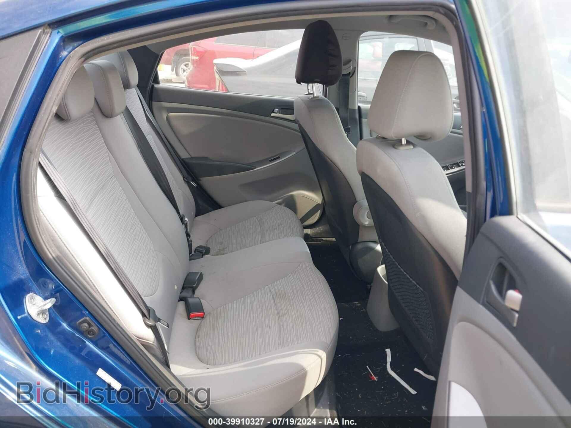 2016 HYUNDAI ACCENT - VIN: KMHCT4AE5GU136256 - Фото 8