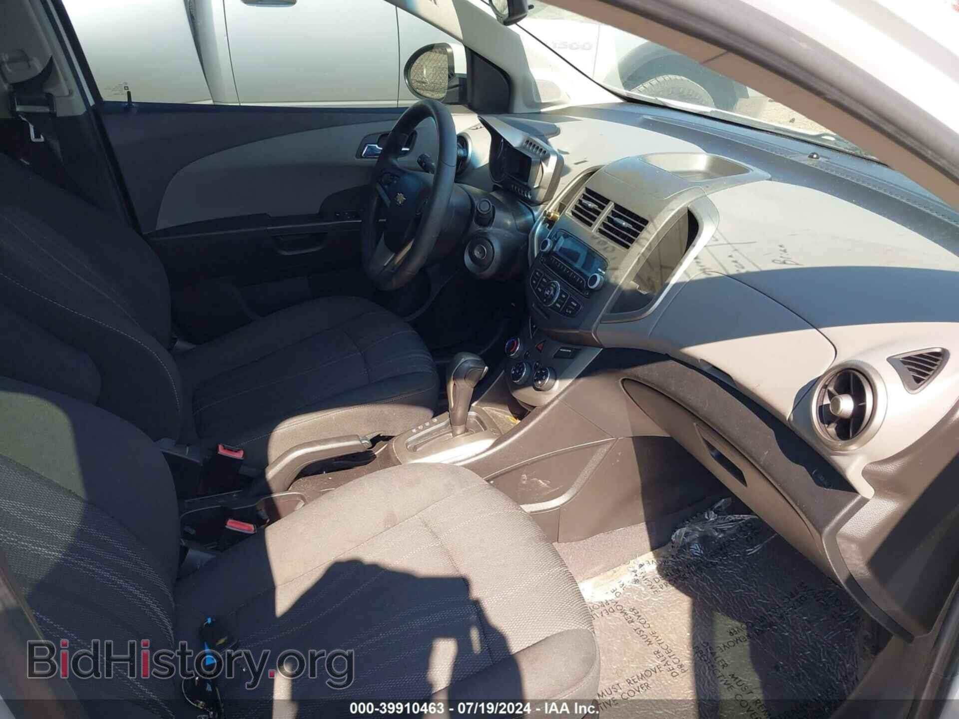 2012 CHEVROLET SONIC - VIN: 1G1JC5SHXC4101936 - Фото 5
