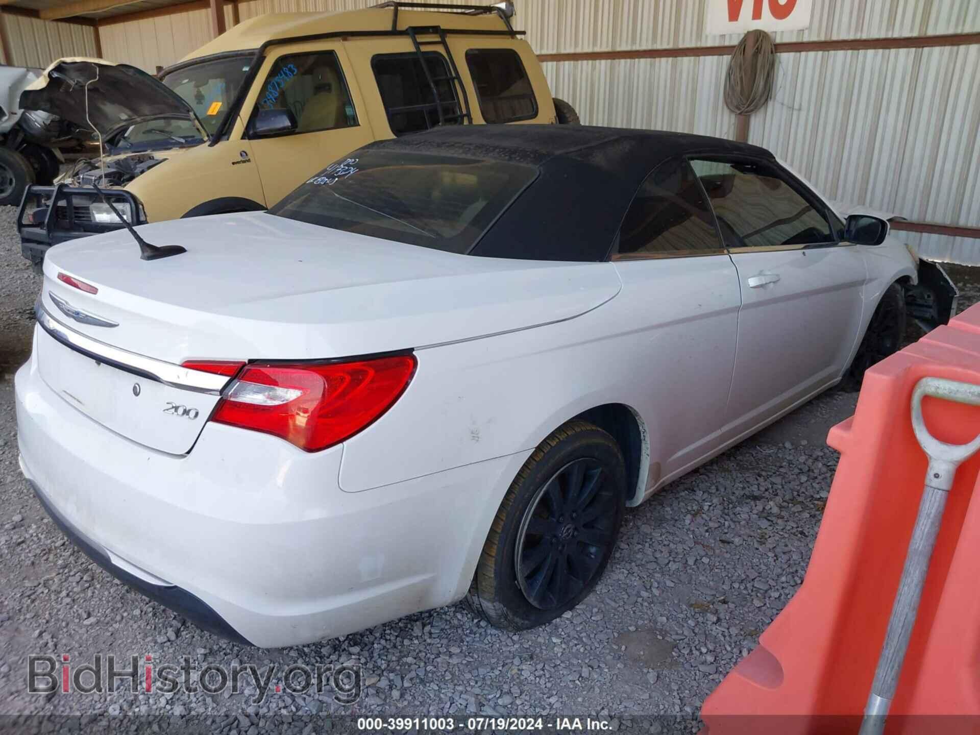 2012 CHRYSLER 200 - VIN: 1C3BCBEB1CN127809 - Фото 4