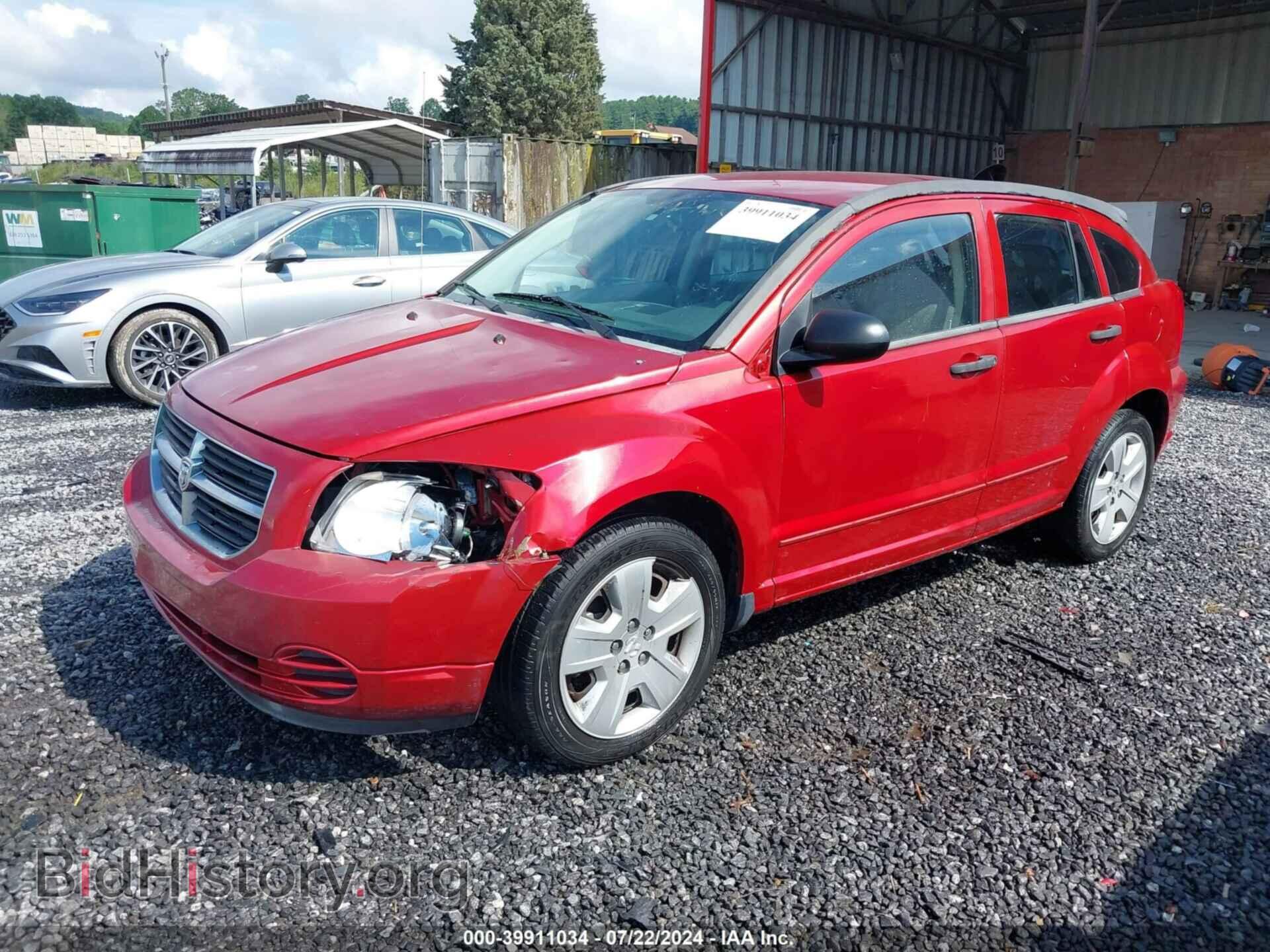 2007 DODGE CALIBER - VIN: 1B3HB48B57D113523 - Фото 2