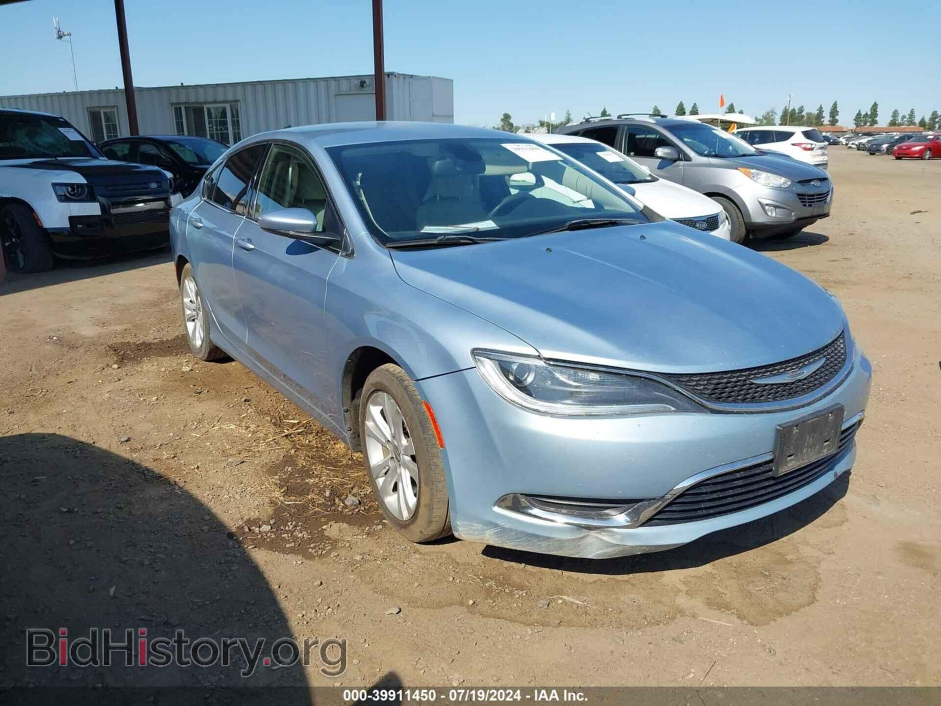 Фотография 1C3CCCAB9FN635966 - CHRYSLER 200 2015