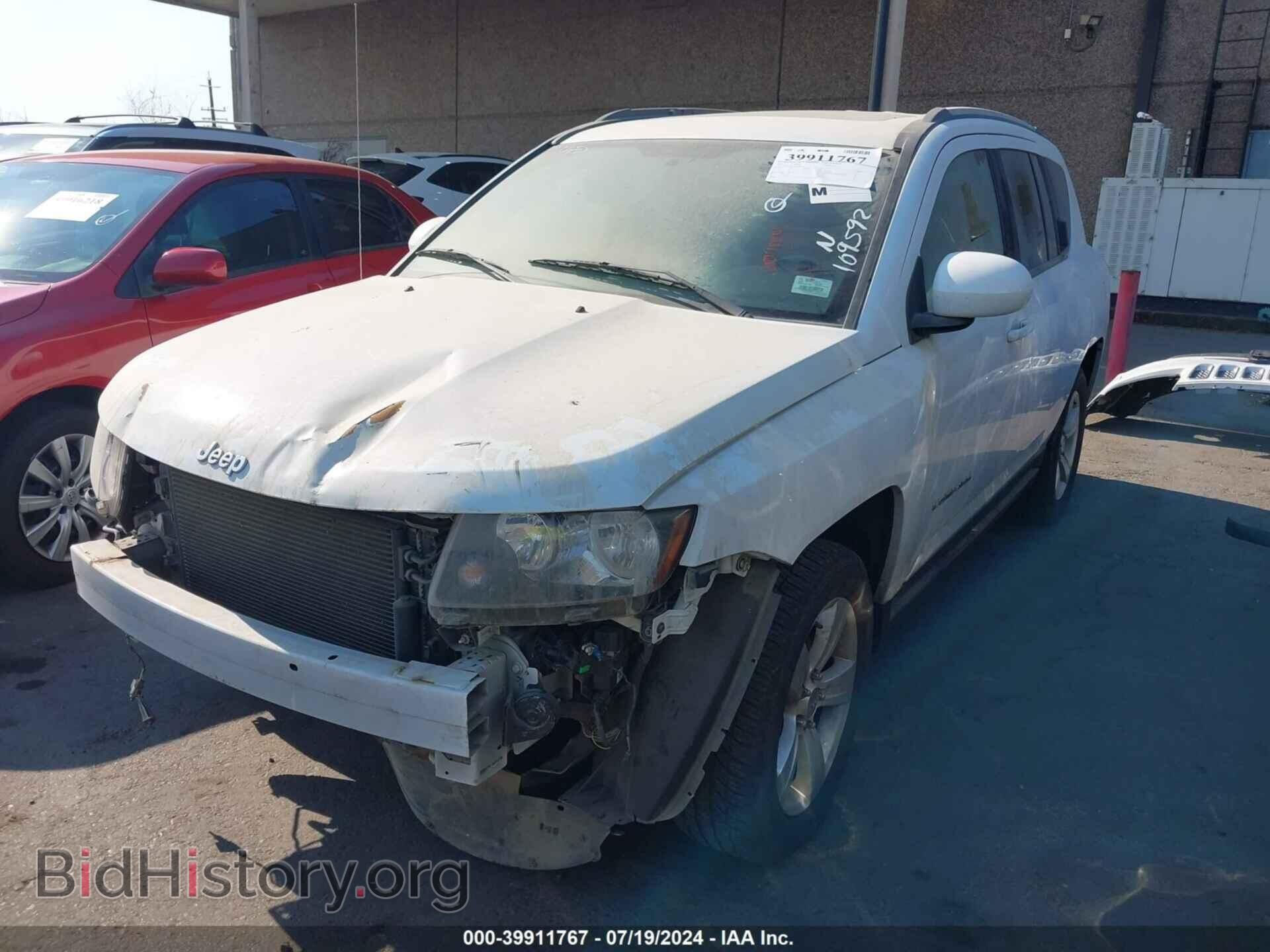 2015 JEEP COMPASS - VIN: 1C4NJDEB5FD109592 - Фото 2
