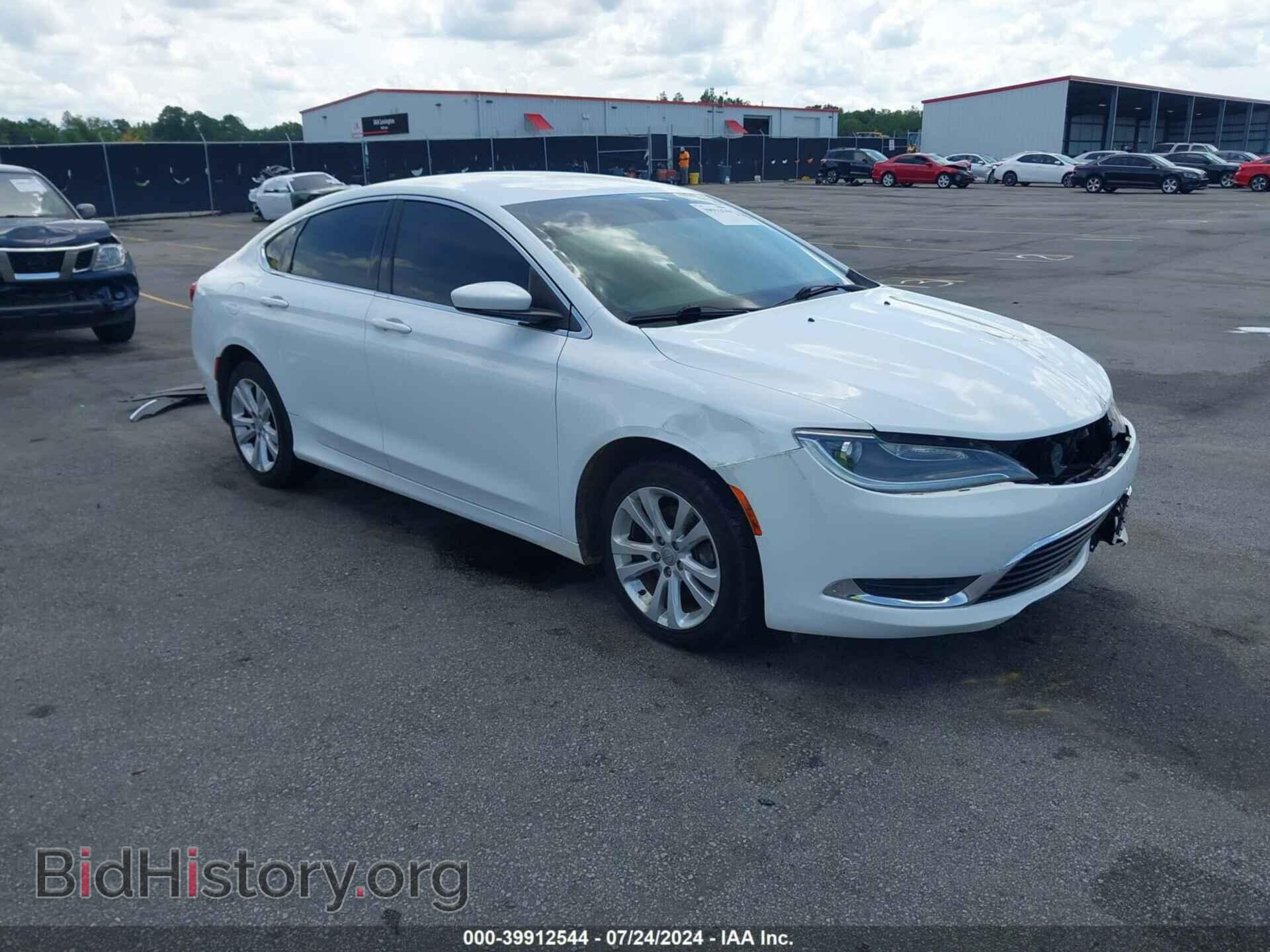 Фотография 1C3CCCAB2FN633010 - CHRYSLER 200 2015