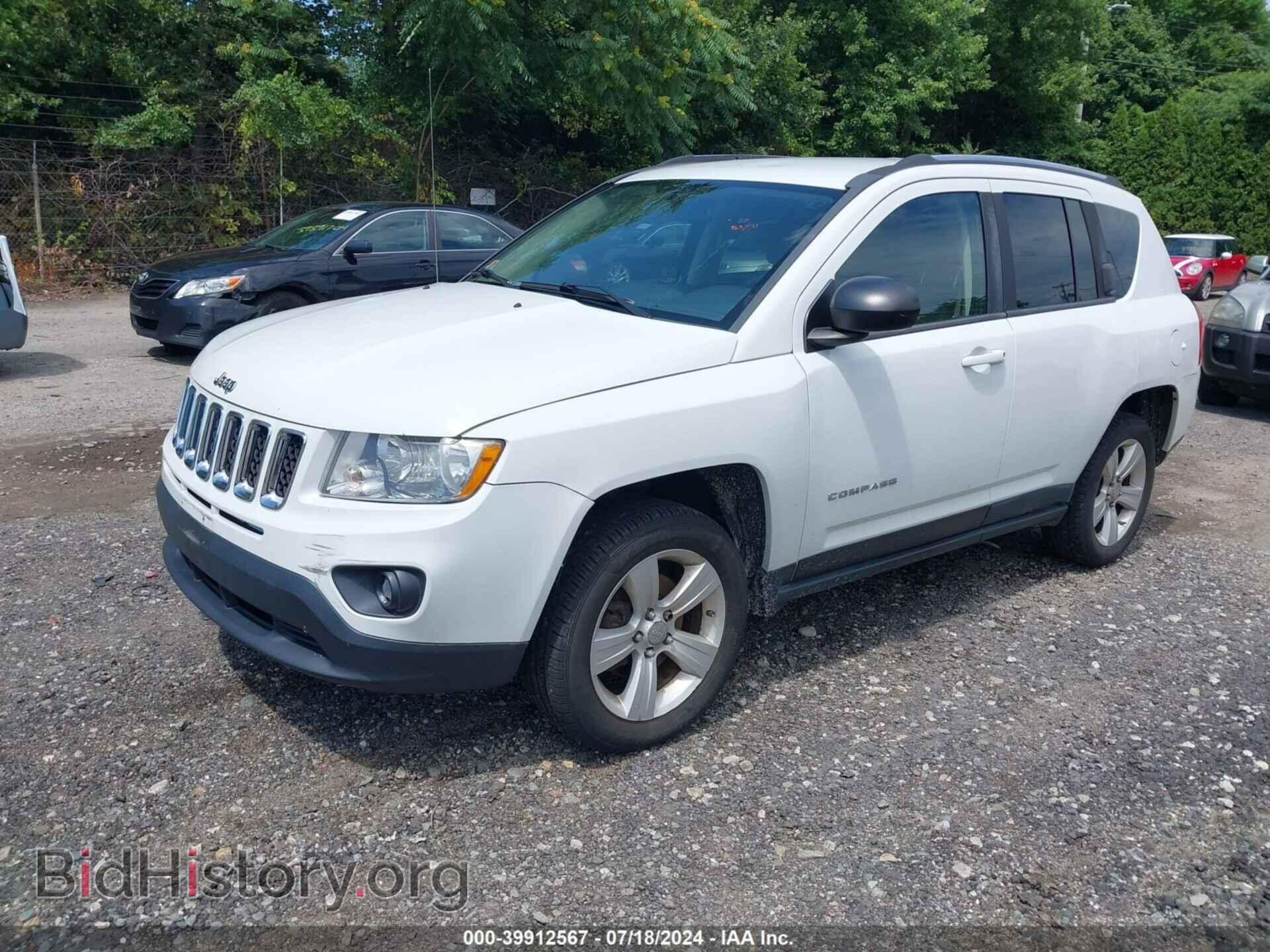 2011 JEEP COMPASS - VIN: 1J4NF1FB9BD244495 - Фото 2