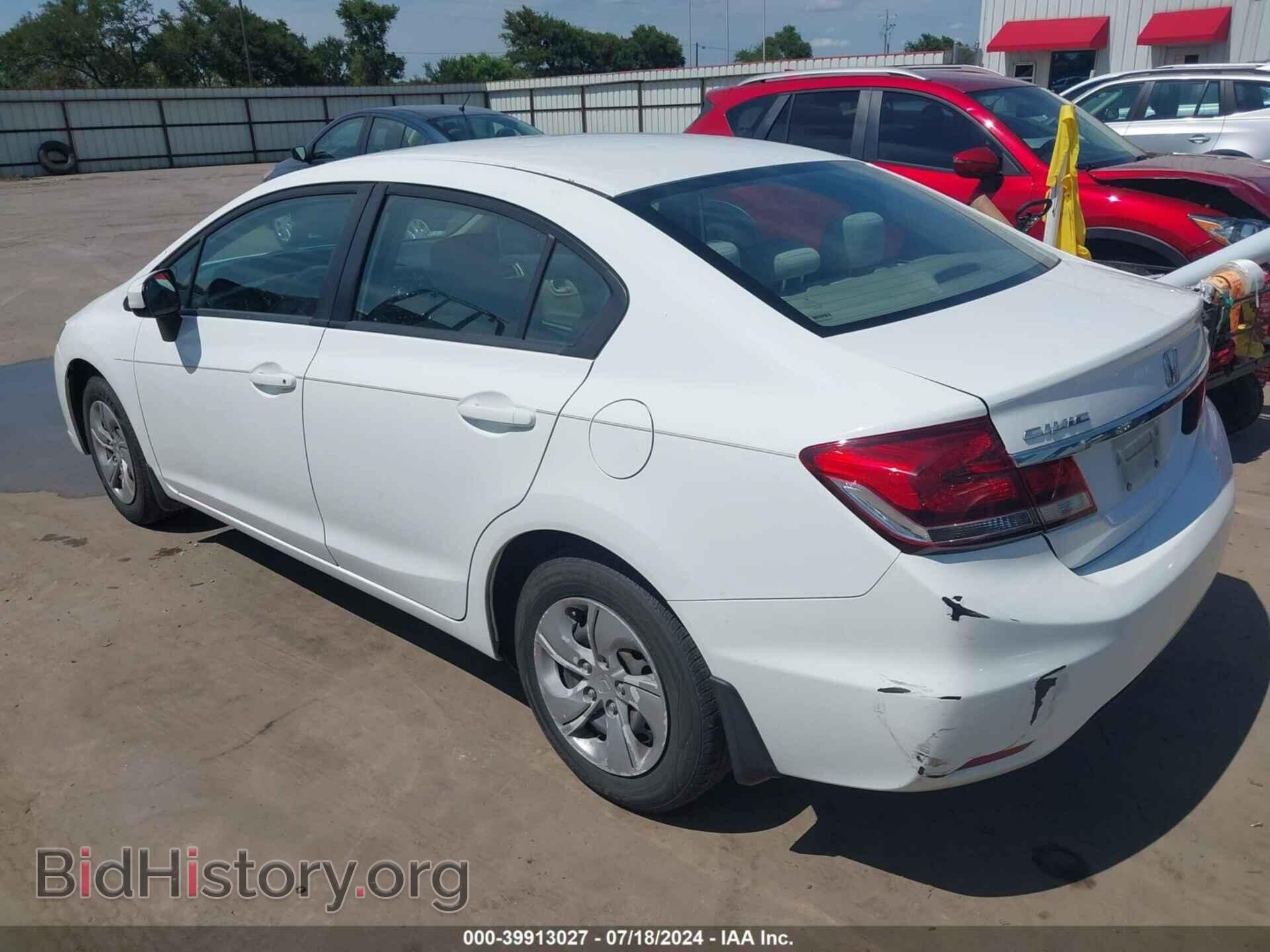 2014 HONDA CIVIC - VIN: 19XFB2F56EE063525 - Фото 3