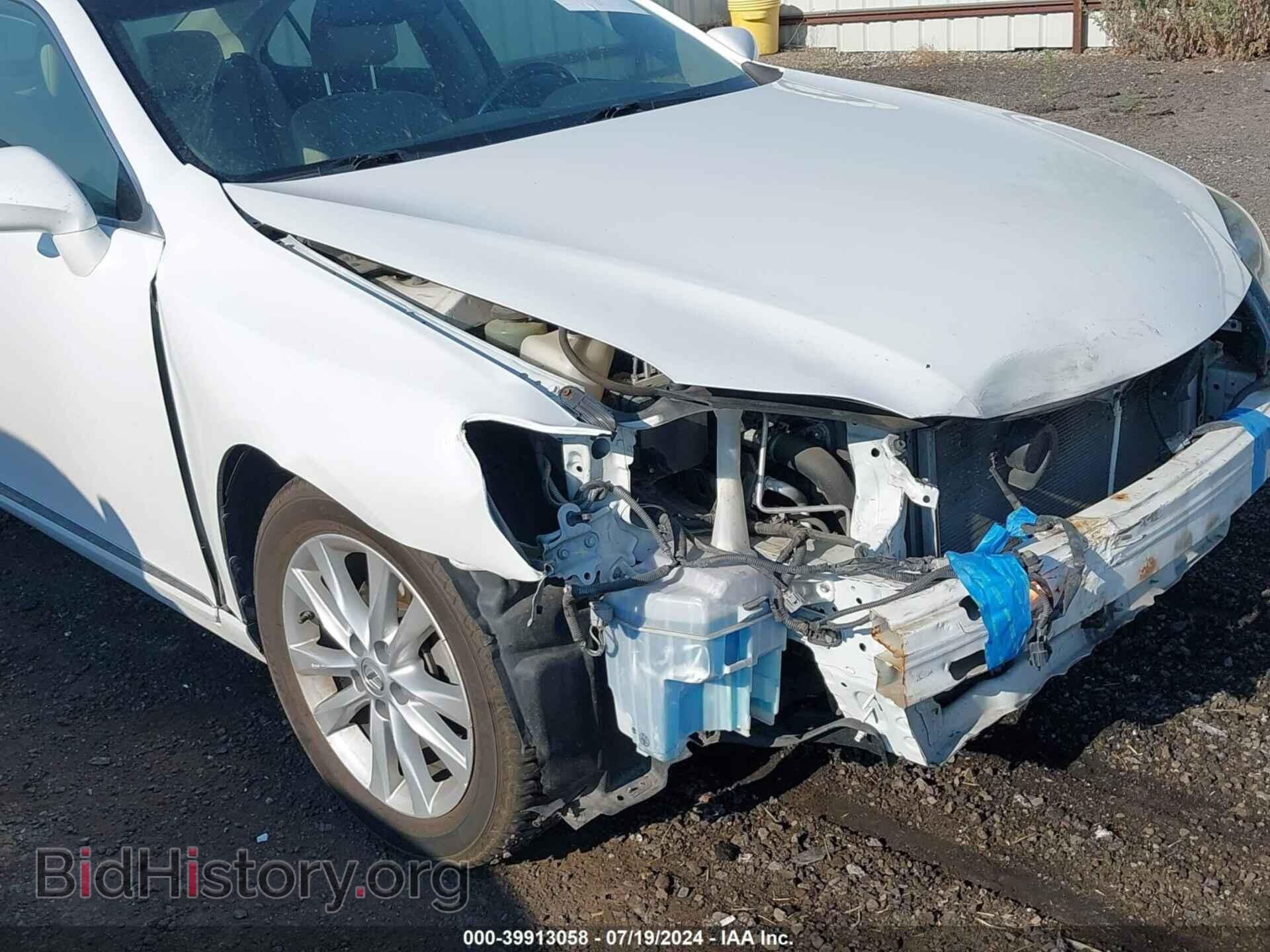 2012 LEXUS ES 350 - VIN: JTHBK1EG4C2485992 - Фото 12