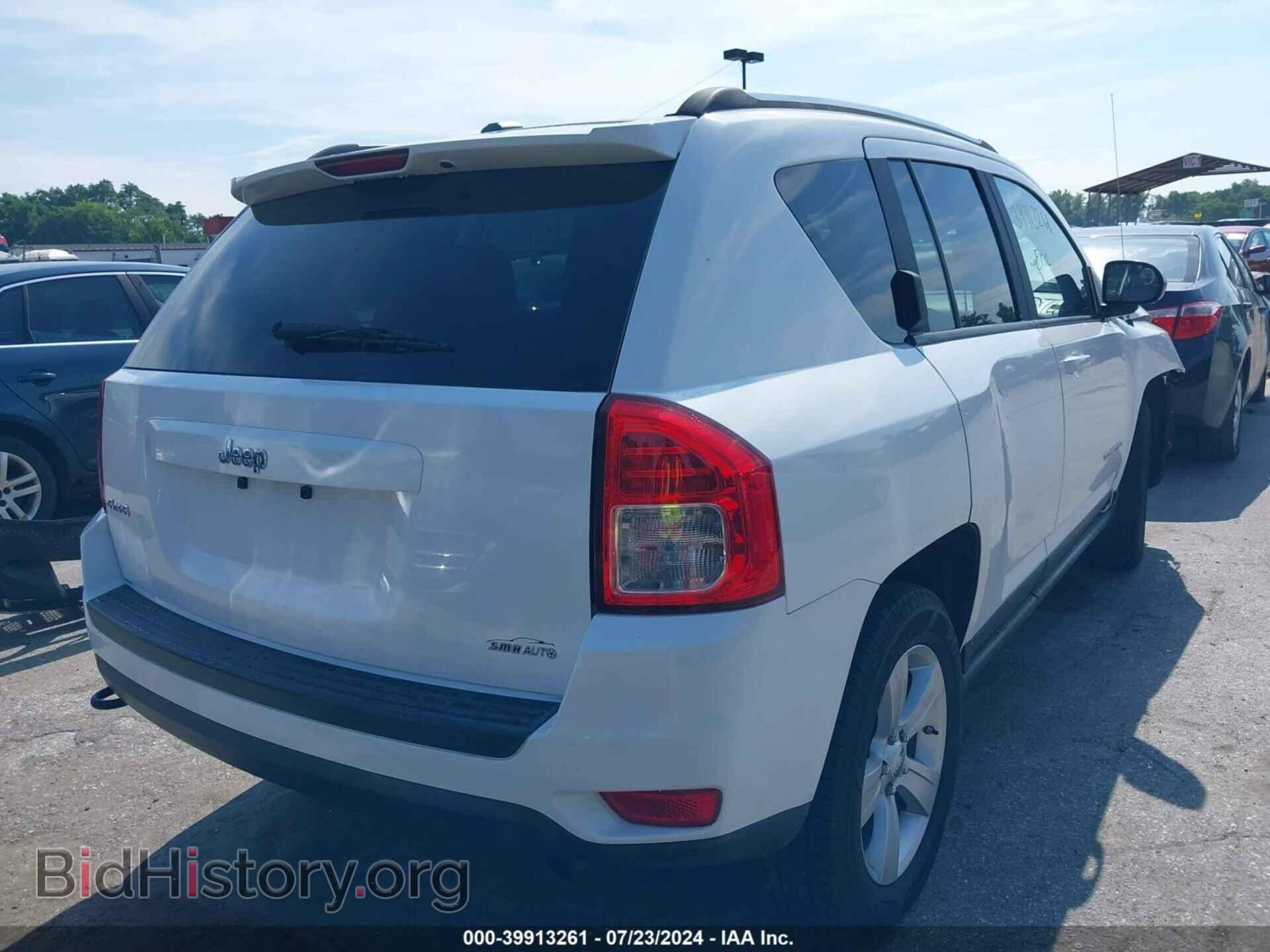 2012 JEEP COMPASS - VIN: 1C4NJDBB0CD569615 - Фото 4