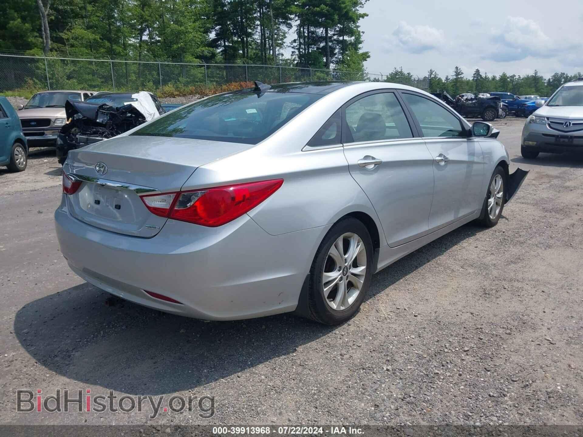 2013 HYUNDAI SONATA - VIN: 5NPEC4AC5DH701090 - Фото 4