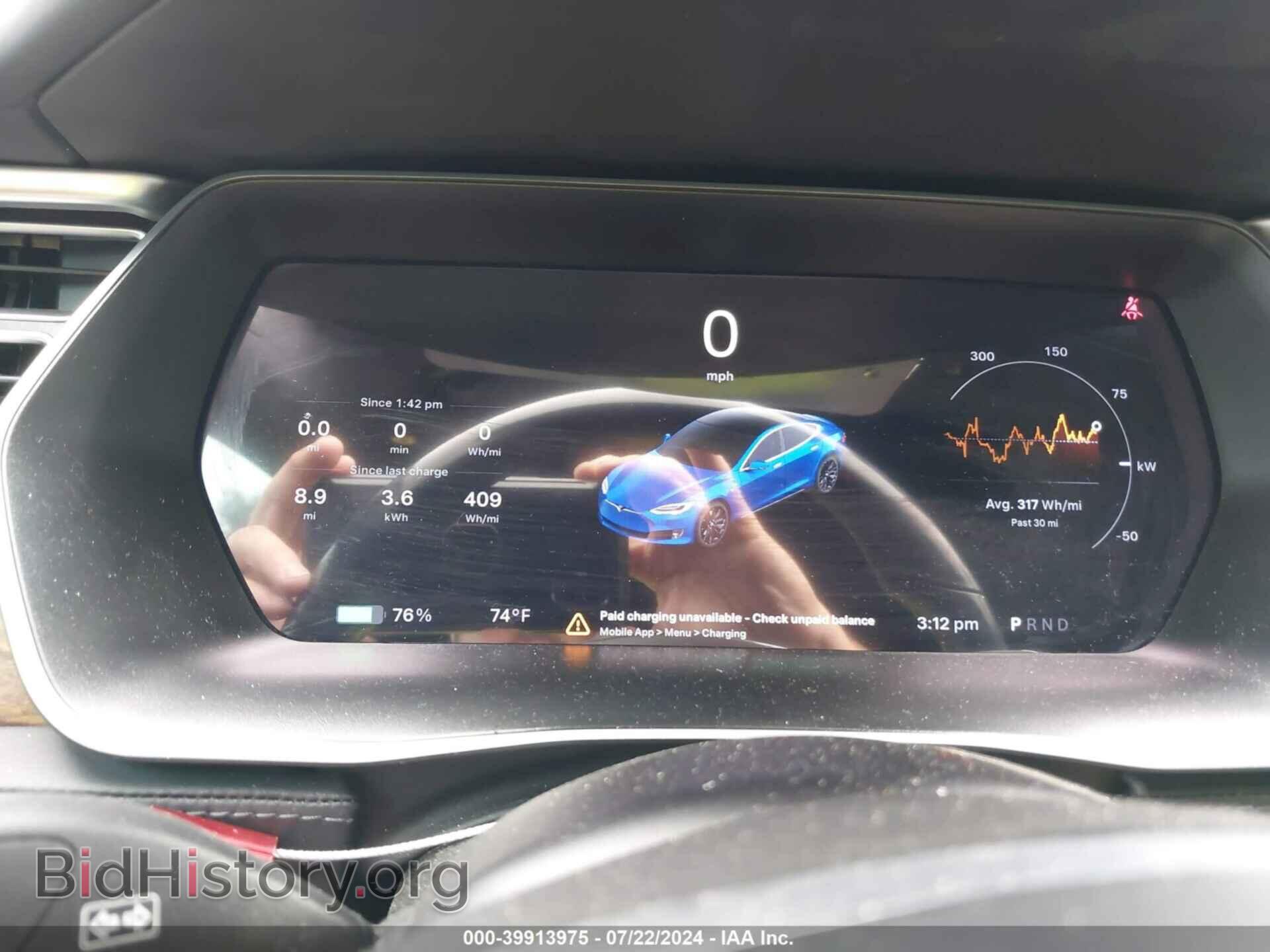 2017 TESLA MODEL S - VIN: 5YJSA1E21HF229502 - Photo 7
