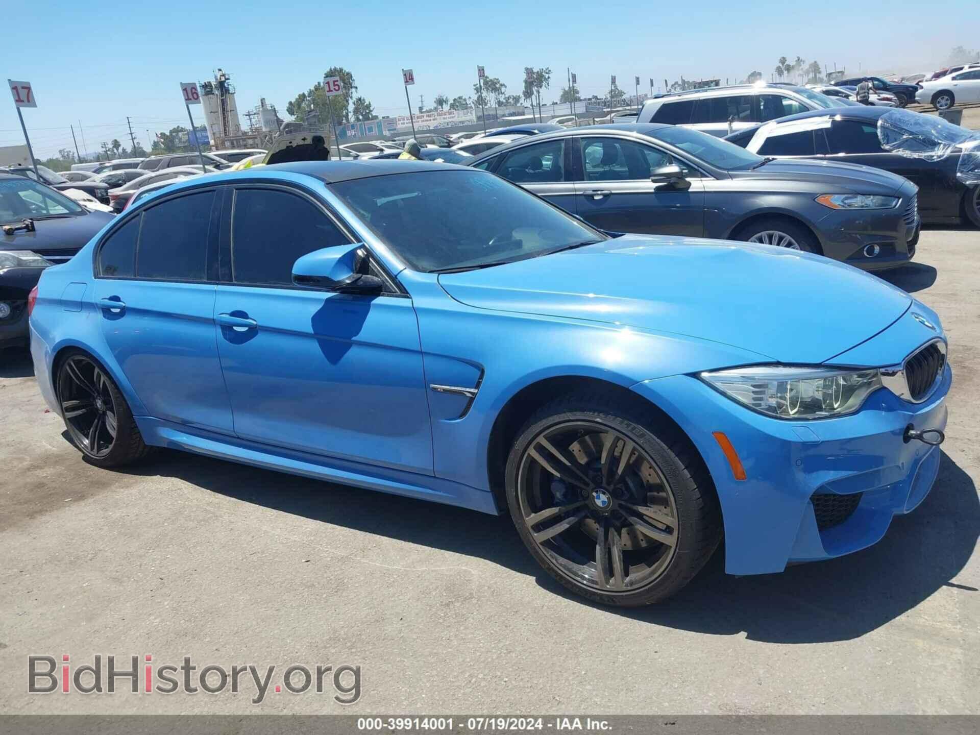 Photo WBS8M9C53G5D31375 - BMW M3 2016