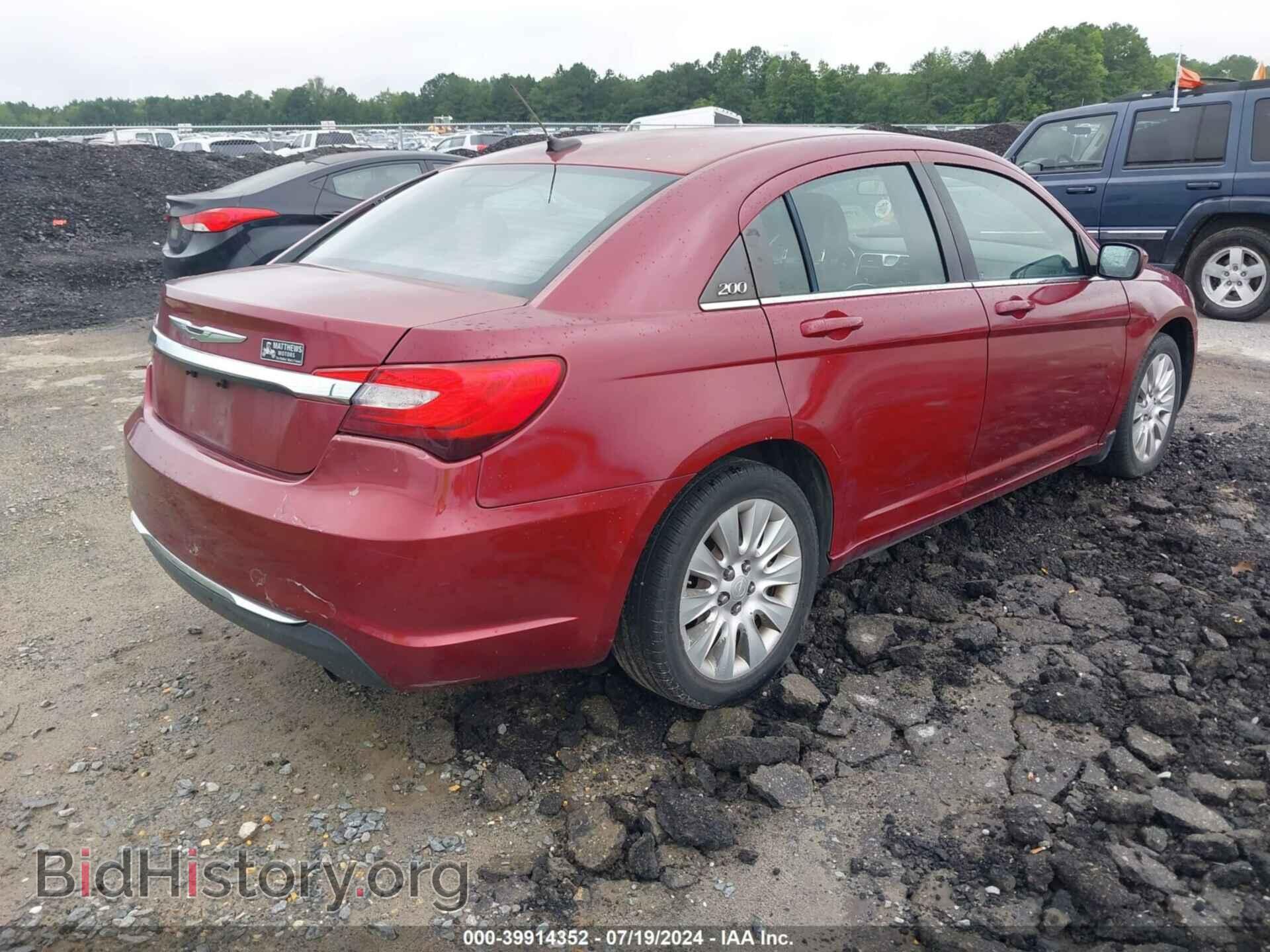 2014 CHRYSLER 200 - VIN: 1C3CCBAB4EN123864 - Фото 4