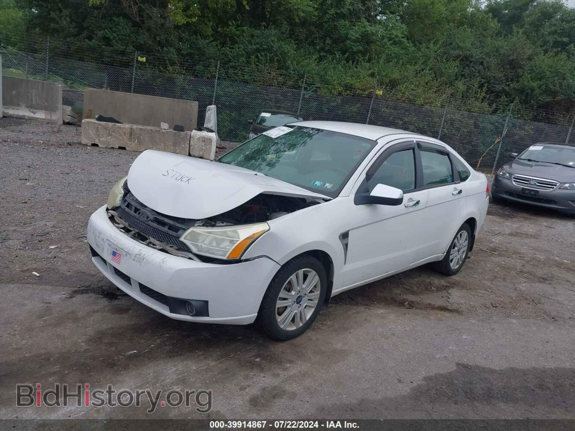 2008 FORD FOCUS - VIN: 1FAHP35N38W128123 - Фото 2
