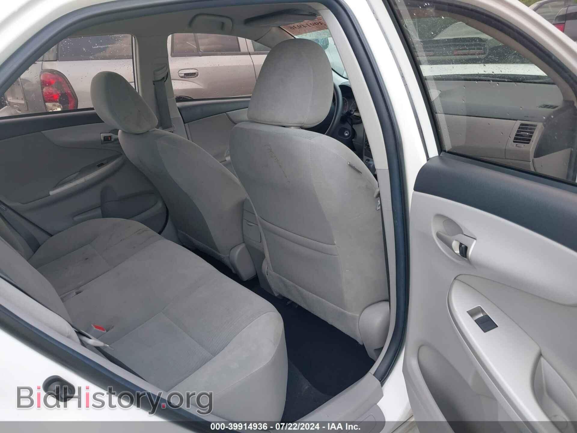 2012 TOYOTA COROLLA - VIN: 2T1BU4EE5CC861435 - Фото 8