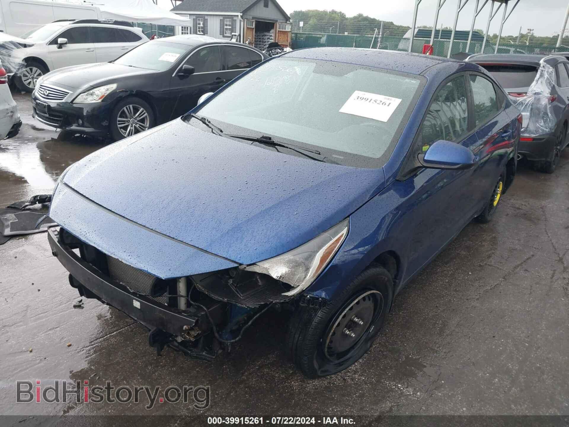 2020 HYUNDAI ACCENT - VIN: 3KPC24A67LE094052 - Фото 2