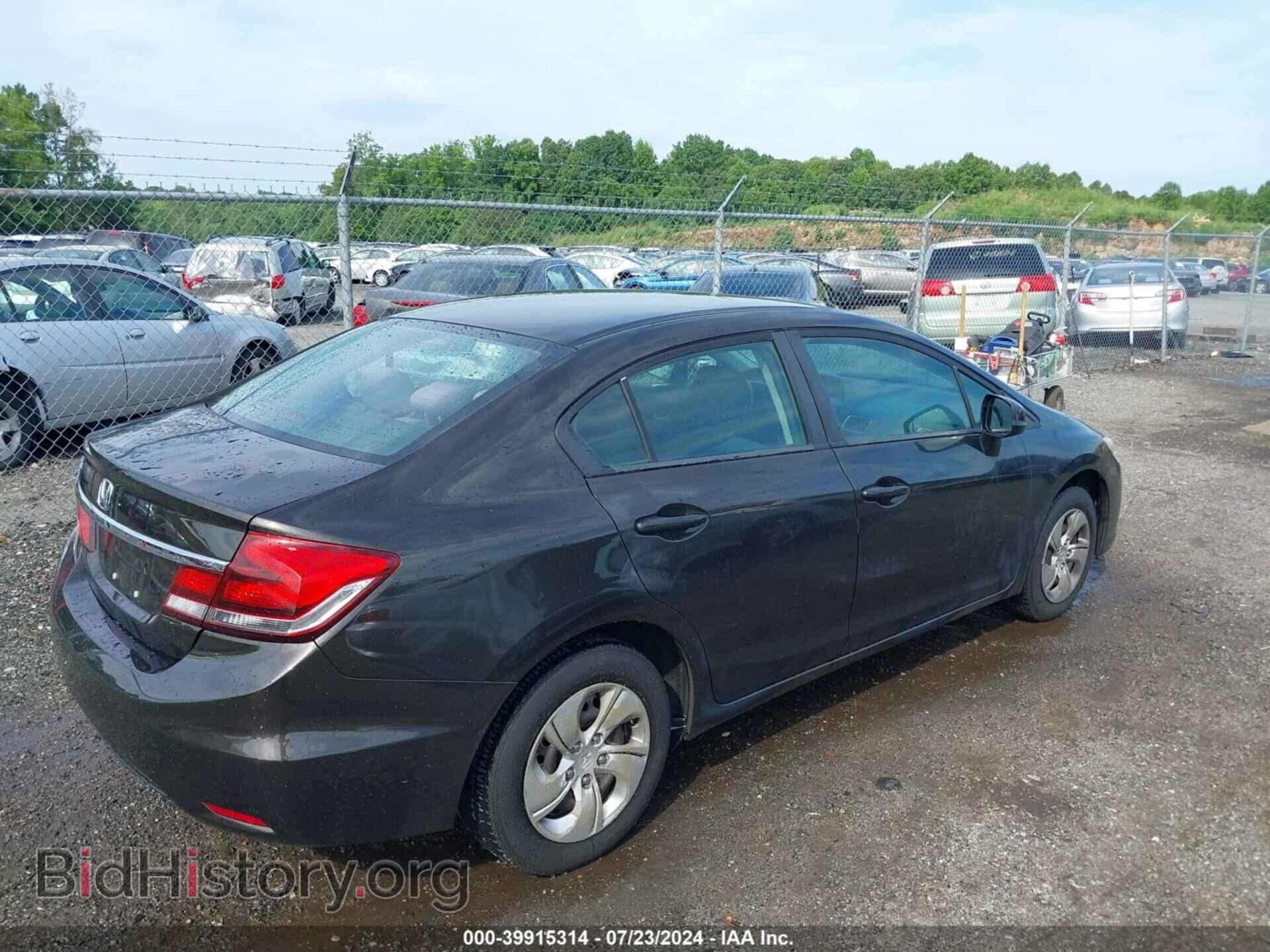 2013 HONDA CIVIC - VIN: 19XFB2F54DE234030 - Фото 4