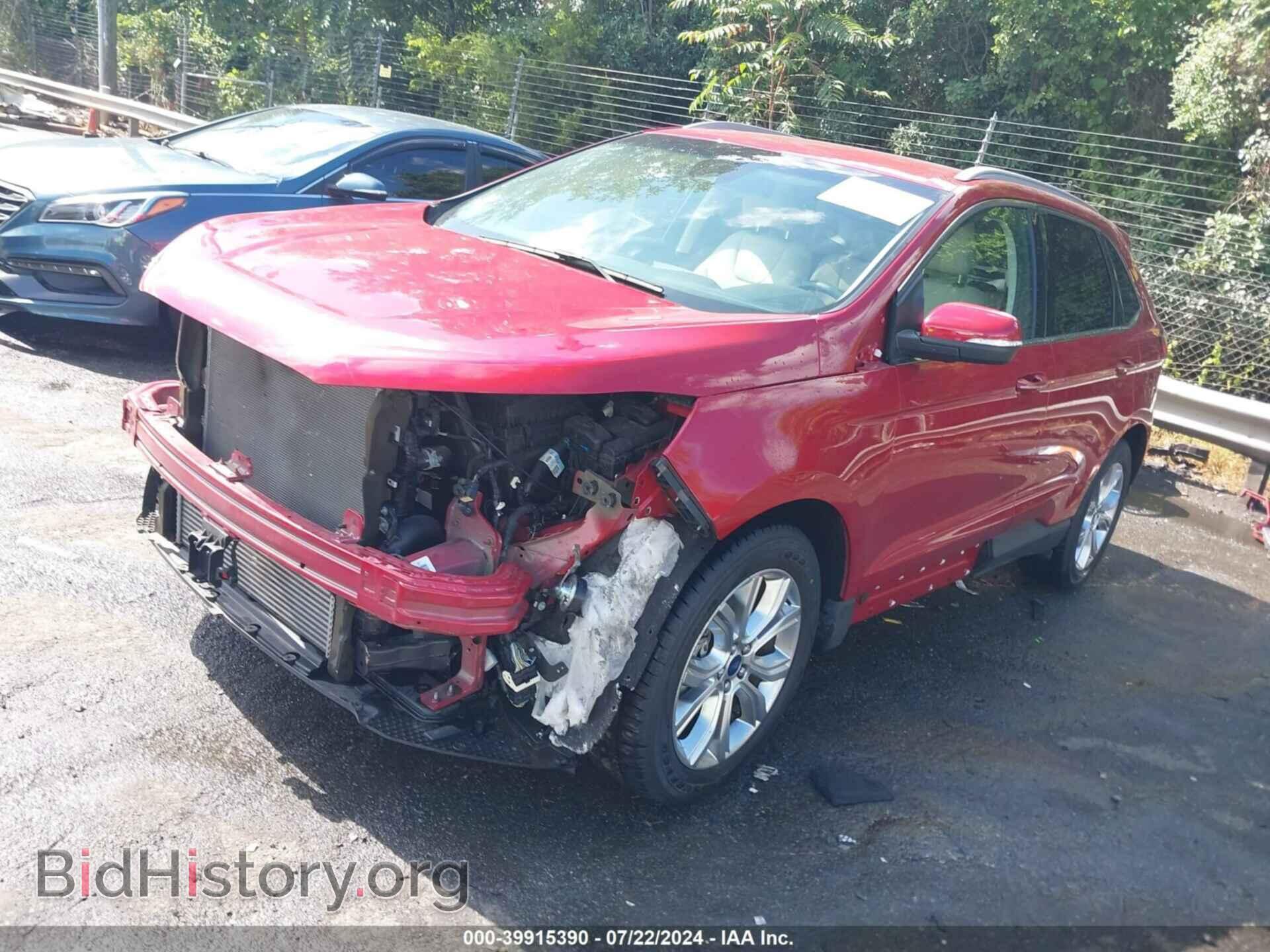 2020 FORD EDGE - VIN: 2FMPK3K99LBA03676 - Фото 2