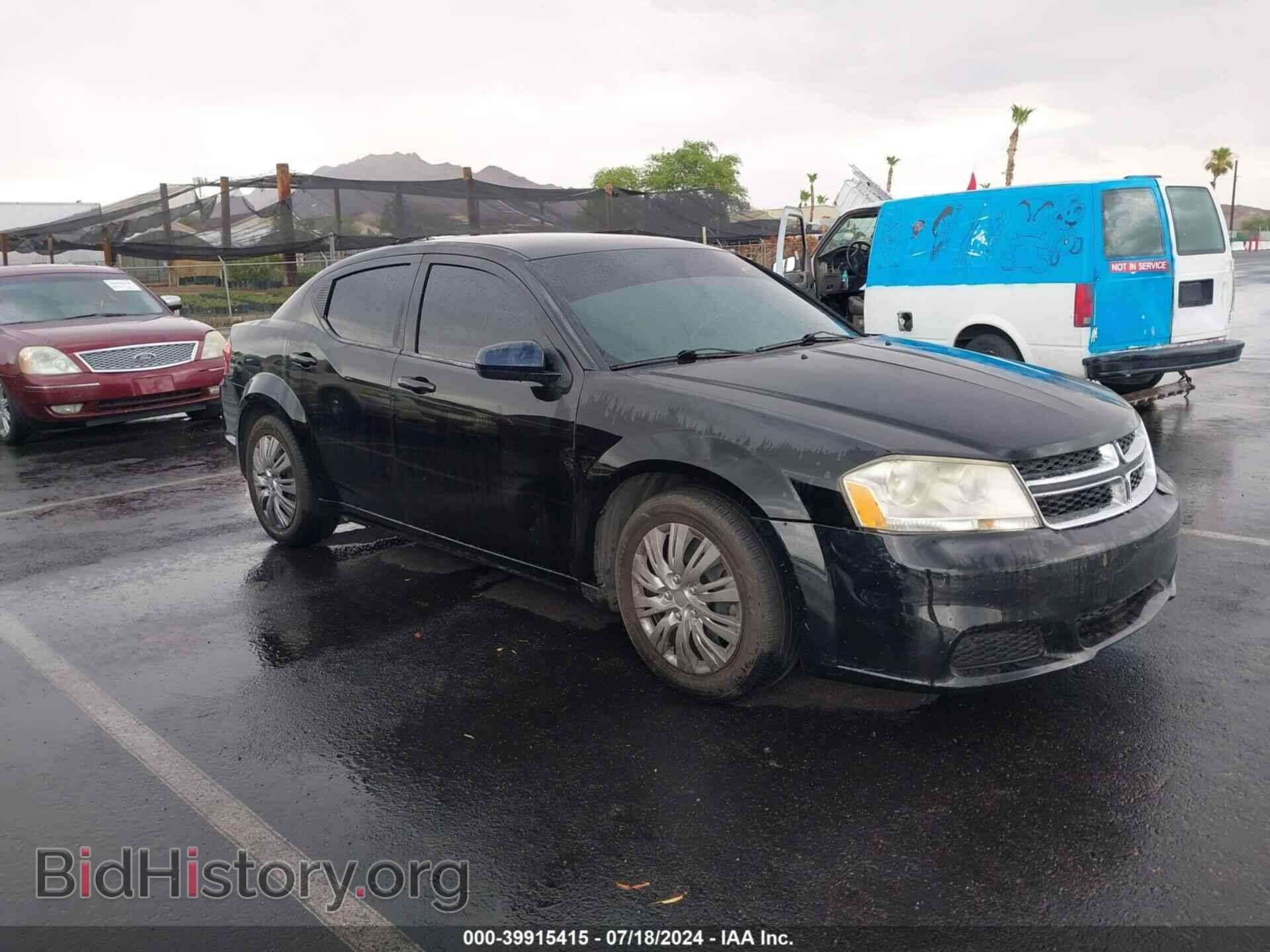 Photo 1C3CDZAB7DN650687 - DODGE AVENGER 2013