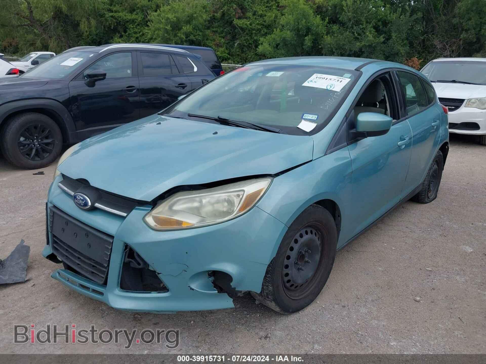 2012 FORD FOCUS - VIN: 1FAHP3K2XCL260574 - Фото 2