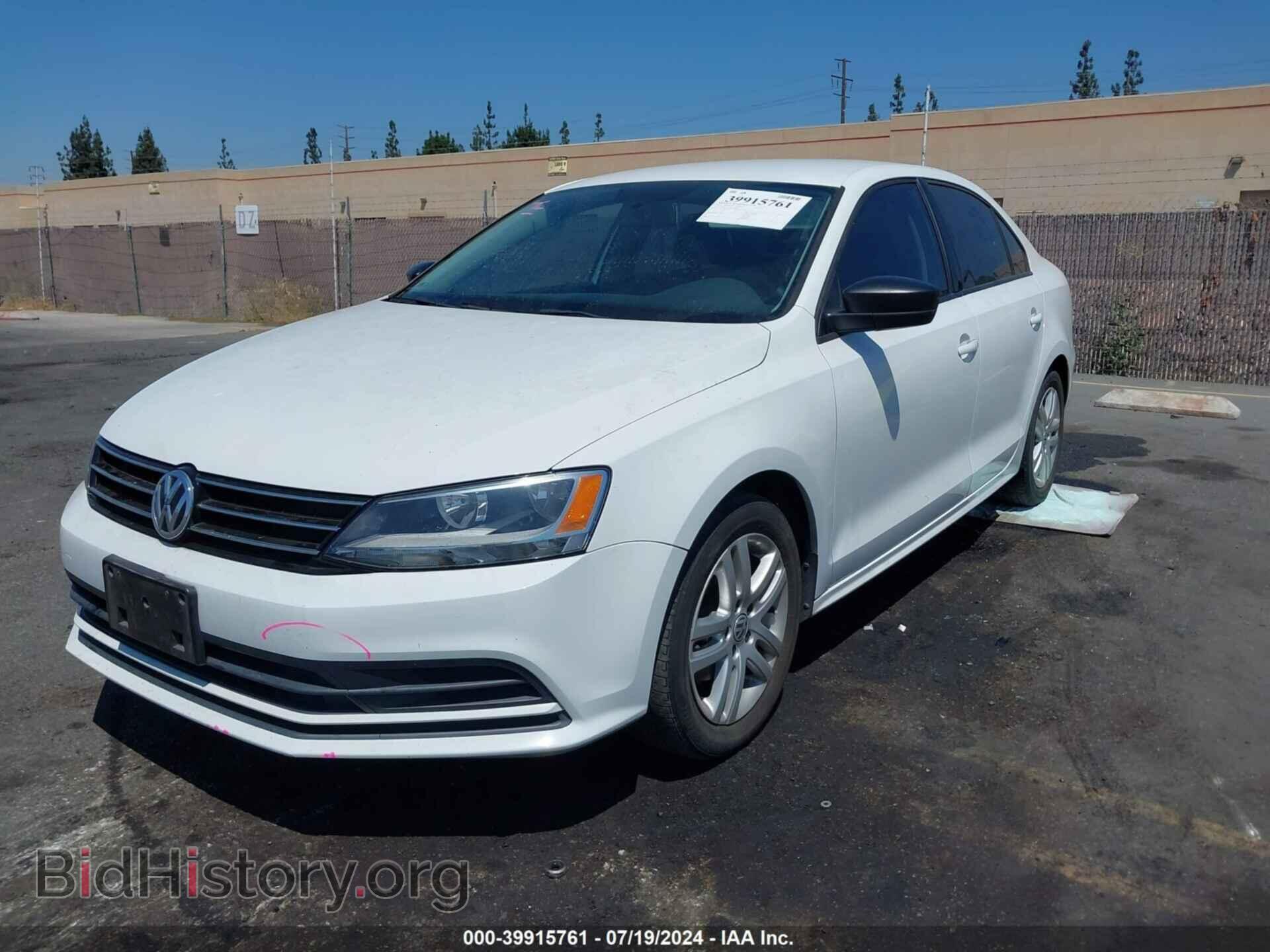2015 VOLKSWAGEN JETTA - VIN: 3VW2K7AJ9FM217844 - Фото 2