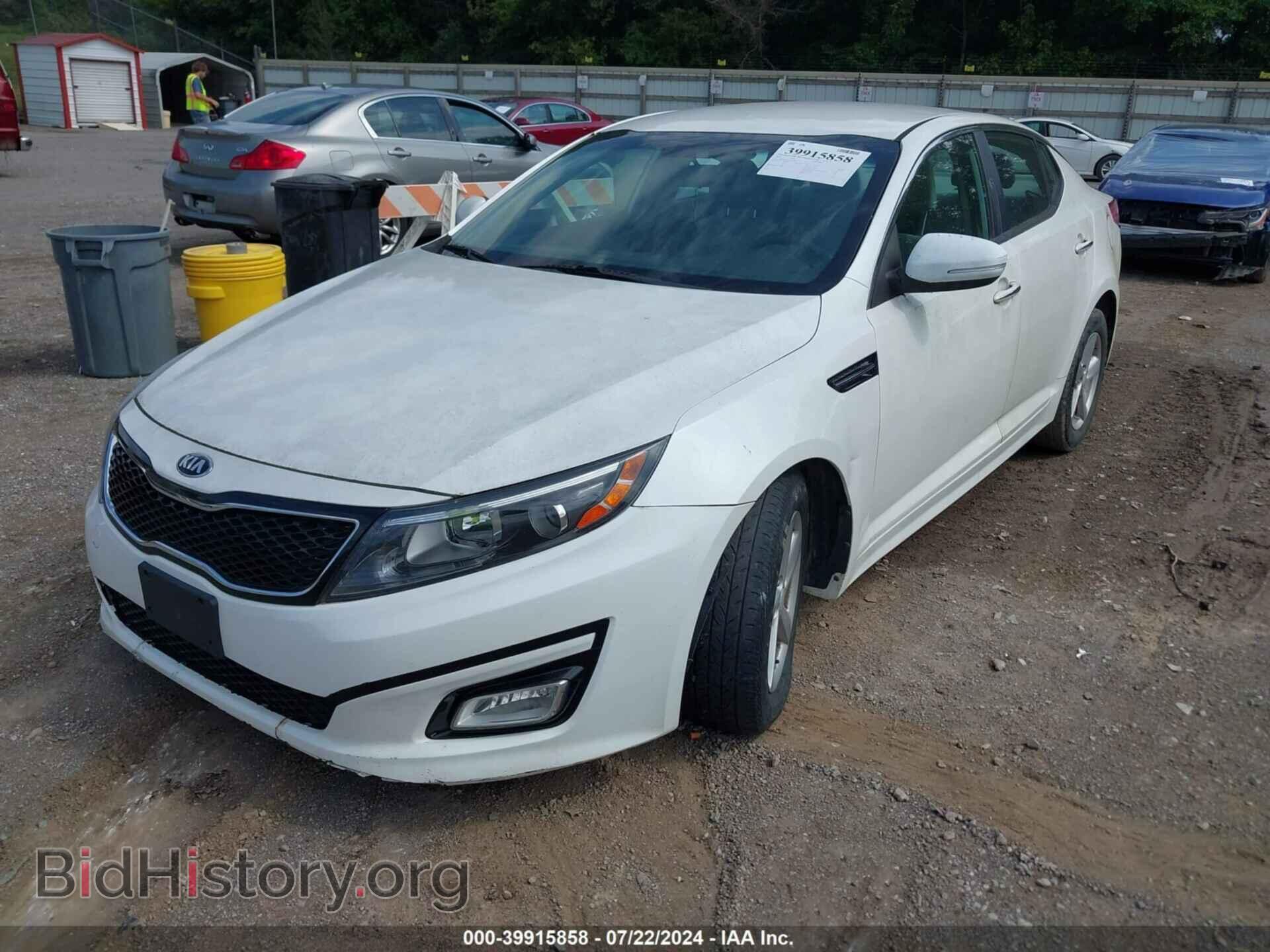 2015 KIA OPTIMA - VIN: KNAGM4A71F5588053 - Фото 2