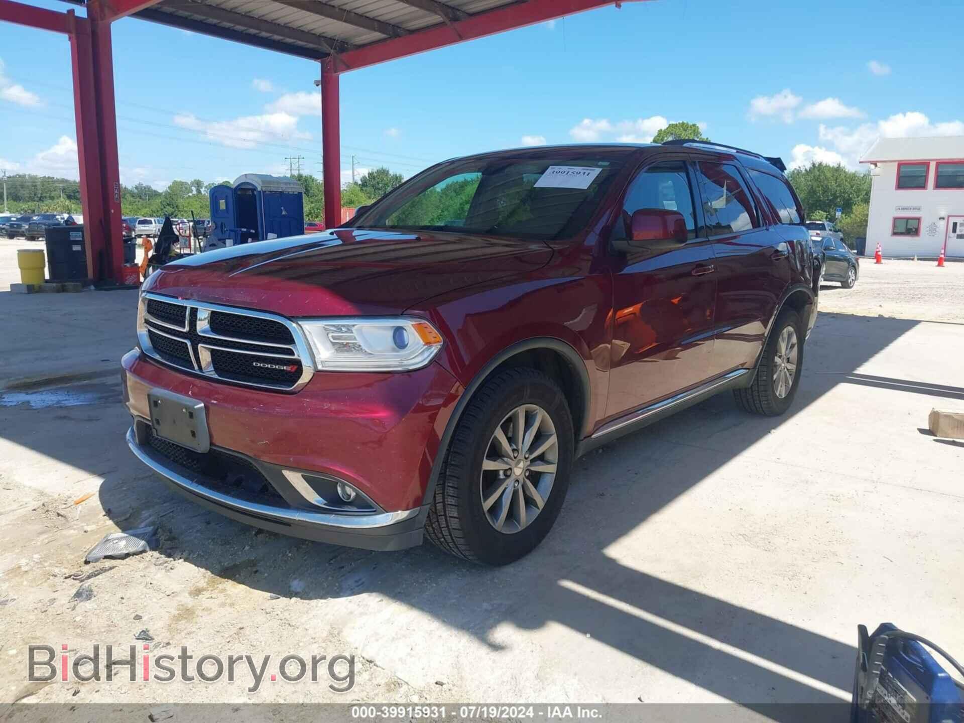 2016 DODGE DURANGO - VIN: 1C4RDJAGXGC387324 - Фото 2