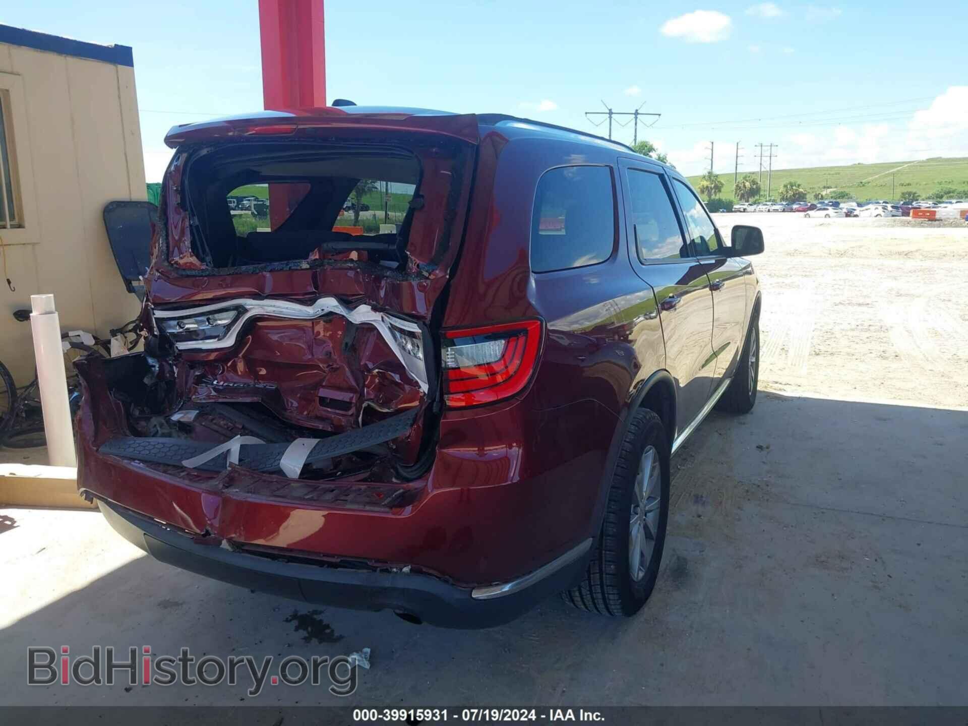 2016 DODGE DURANGO - VIN: 1C4RDJAGXGC387324 - Фото 4