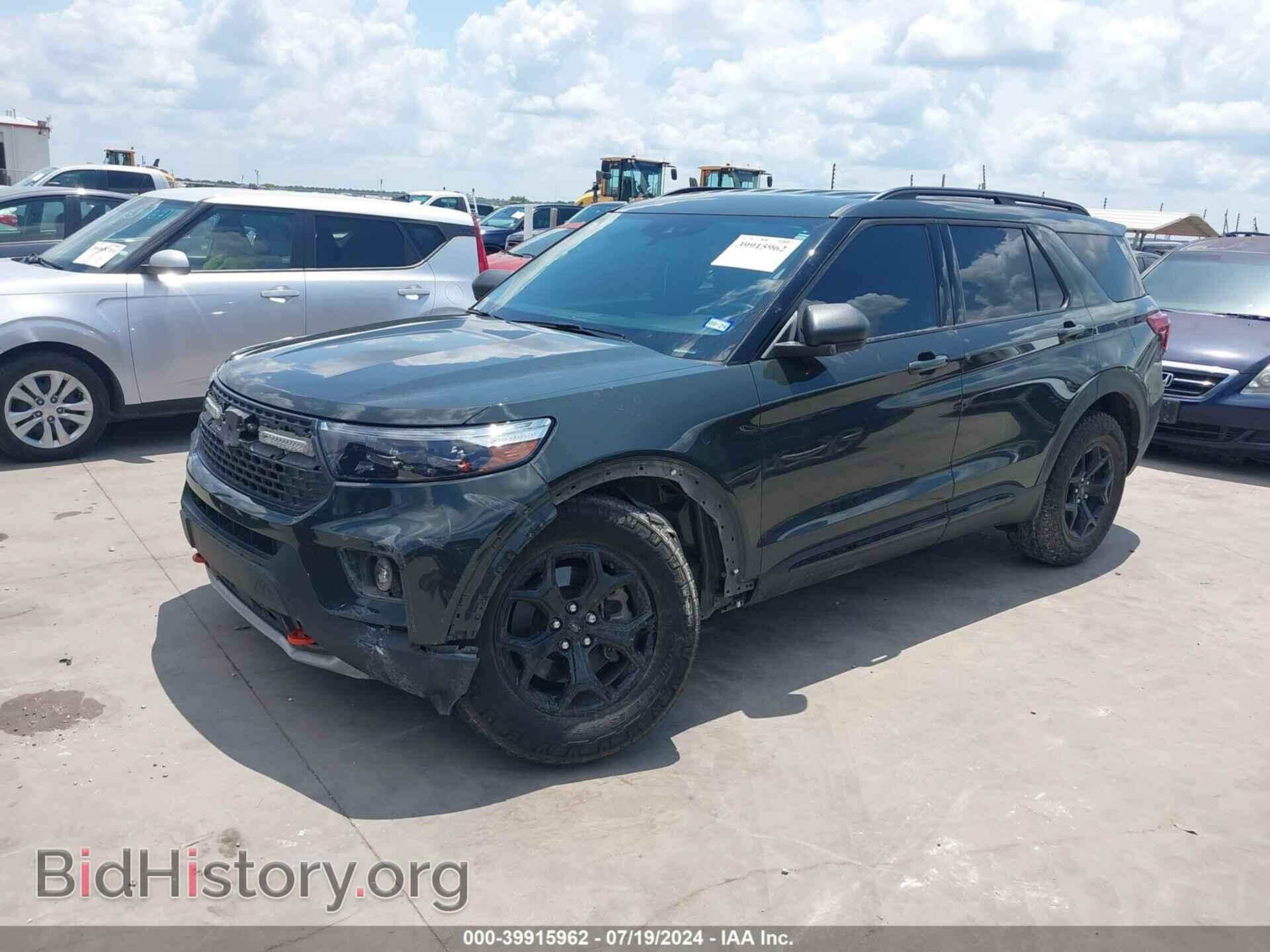 2022 FORD EXPLORER - VIN: 1FMSK8JHXNGA24922 - Фото 2