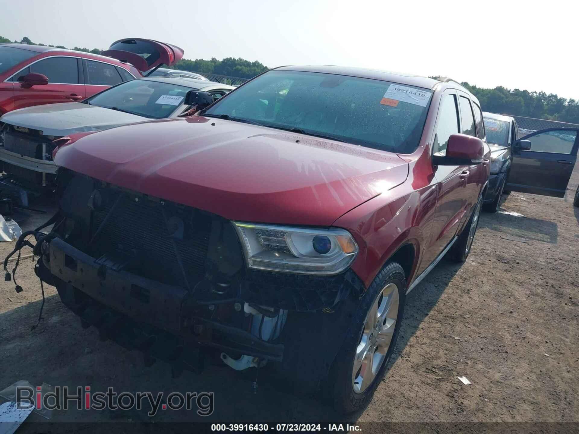 2014 DODGE DURANGO - VIN: 1C4RDHDG7EC360244 - Фото 2