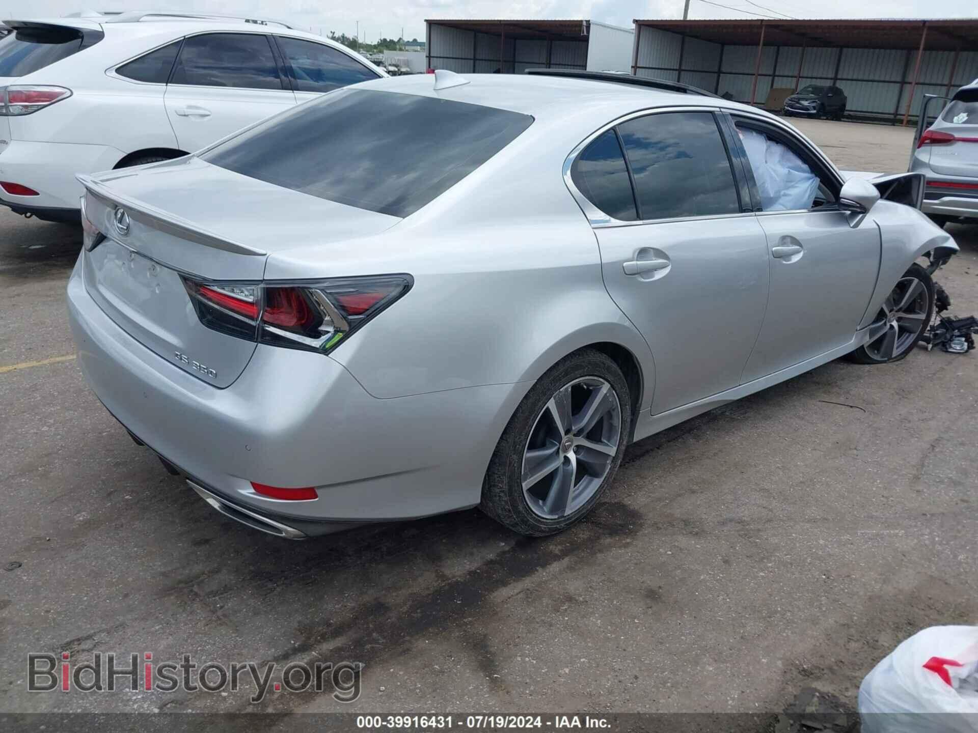 2016 LEXUS GS 350 - VIN: JTHBZ1BL4GA001568 - Фото 4