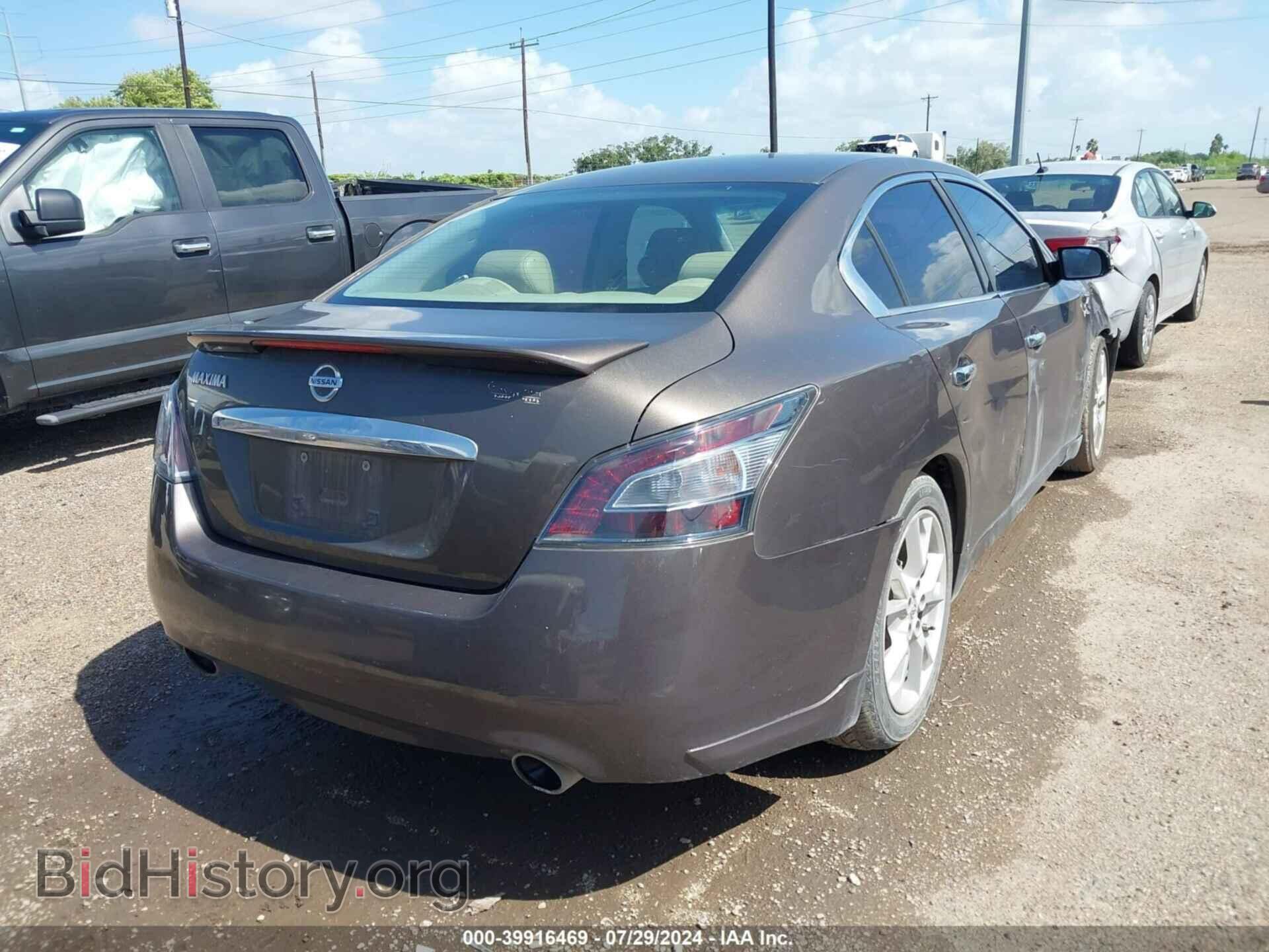 2013 NISSAN MAXIMA - VIN: 1N4AA5AP0DC809941 - Фото 4
