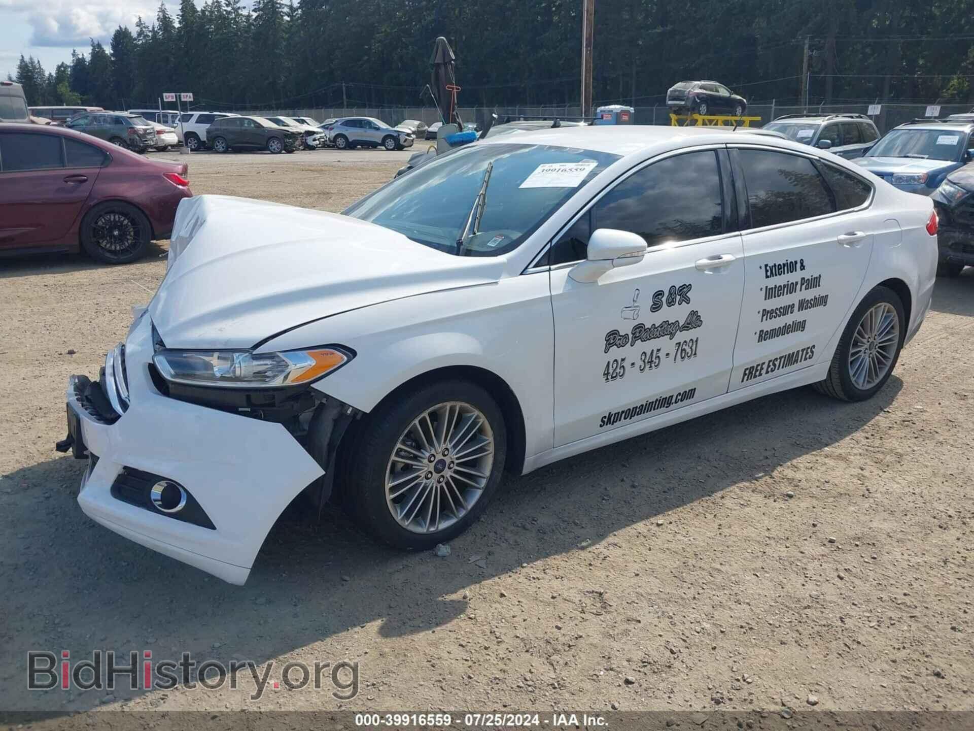 2013 FORD FUSION - VIN: 3FA6P0H90DR350989 - Фото 2