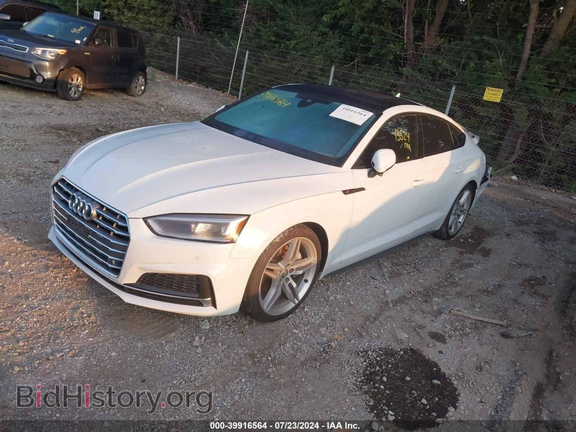 2019 AUDI A5 - VIN: WAUENCF53KA079136 - Фото 2