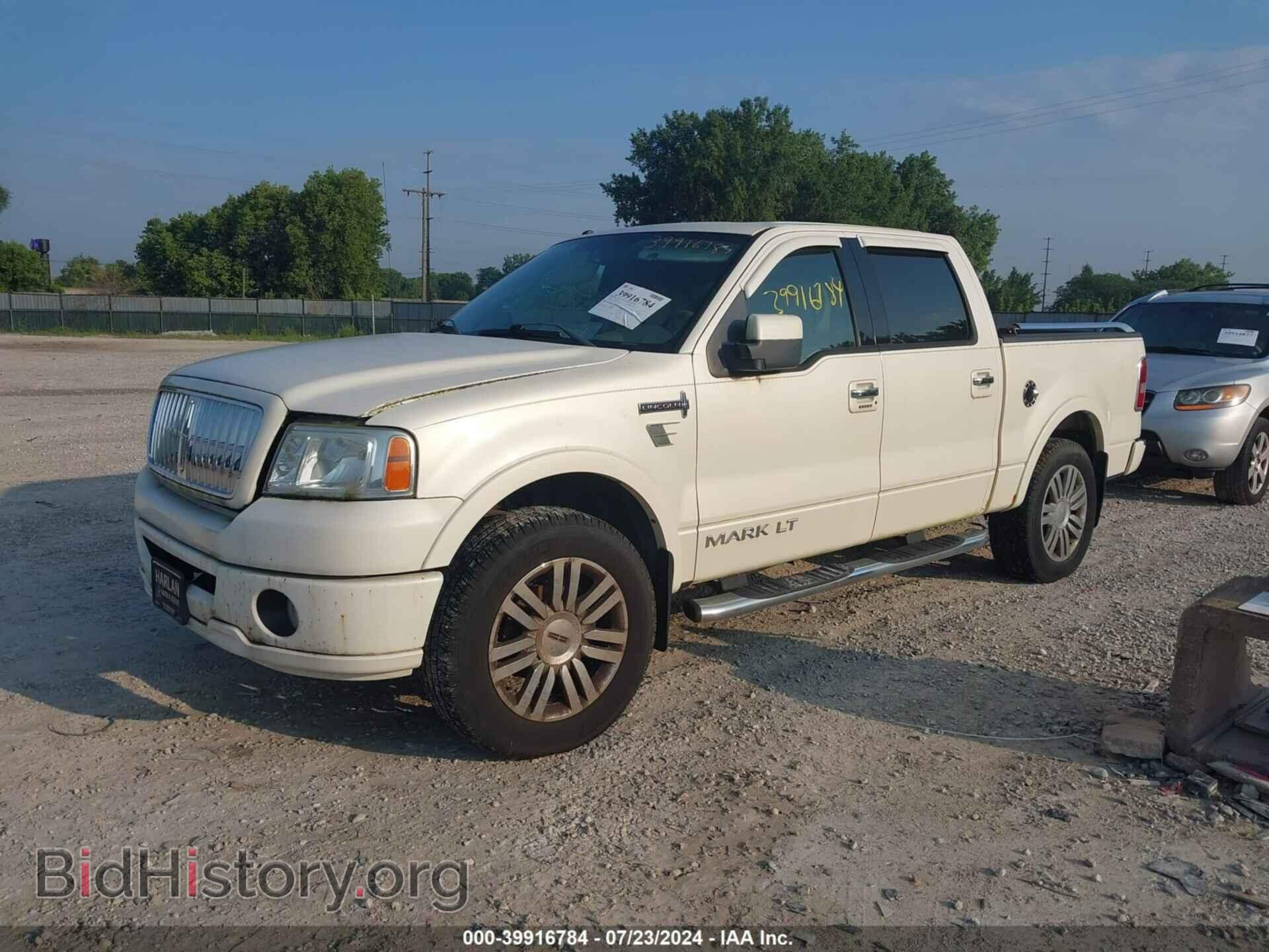 2007 LINCOLN MARK LT - VIN: 5LTPW18577FJ05285 - Фото 2