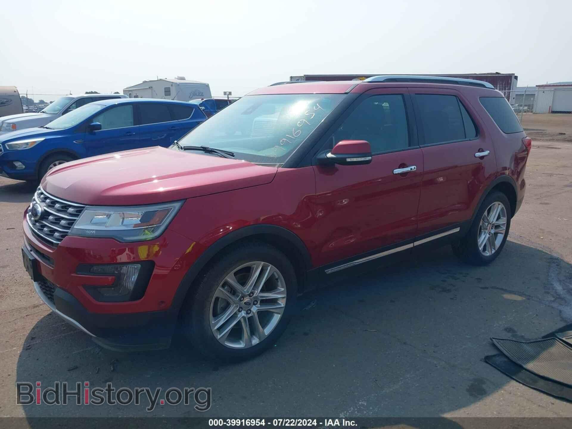 2016 FORD EXPLORER - VIN: 1FM5K8F89GGA56561 - Фото 2