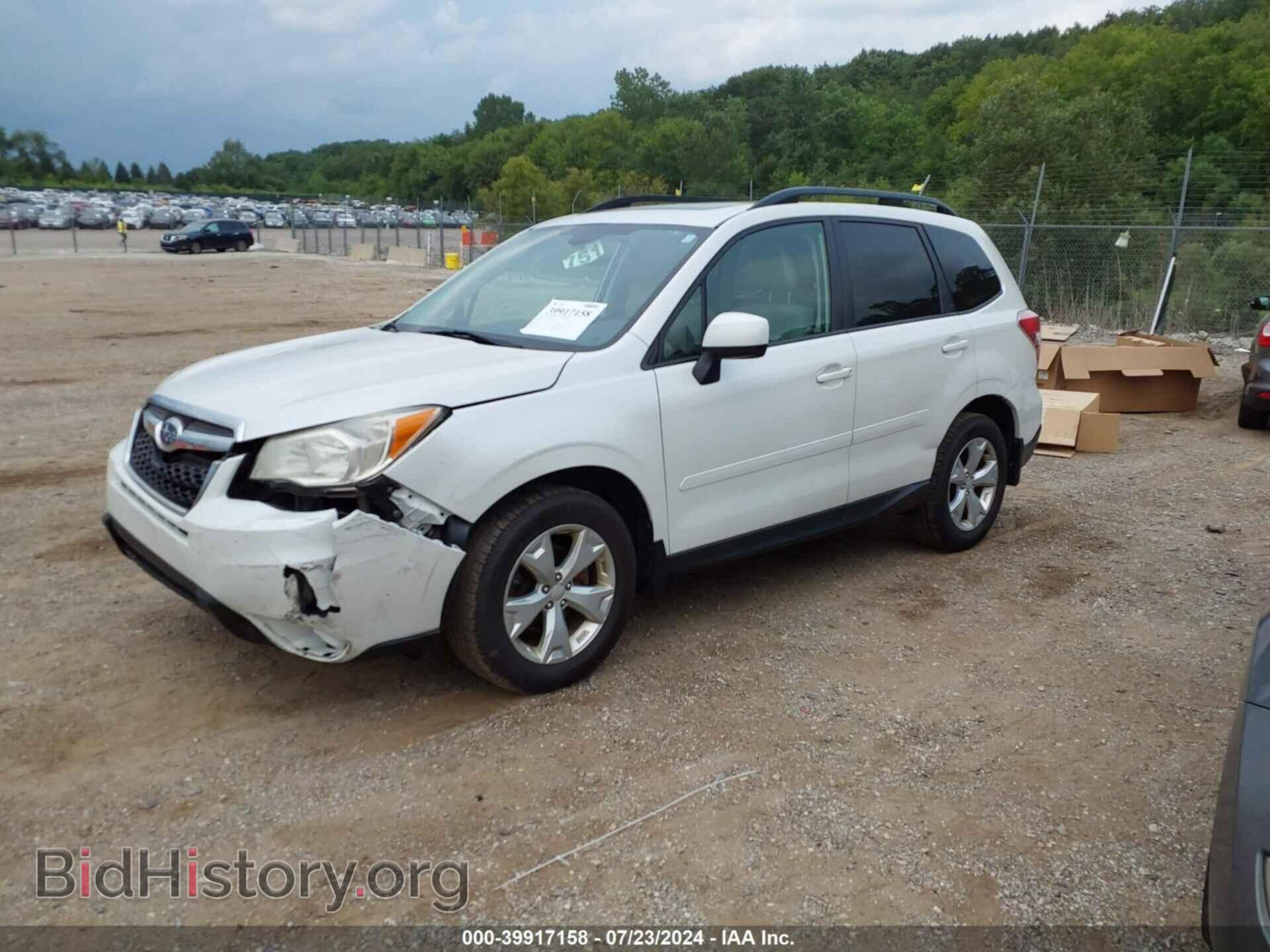 2015 SUBARU FORESTER - VIN: JF2SJAFC2FH452833 - Фото 2