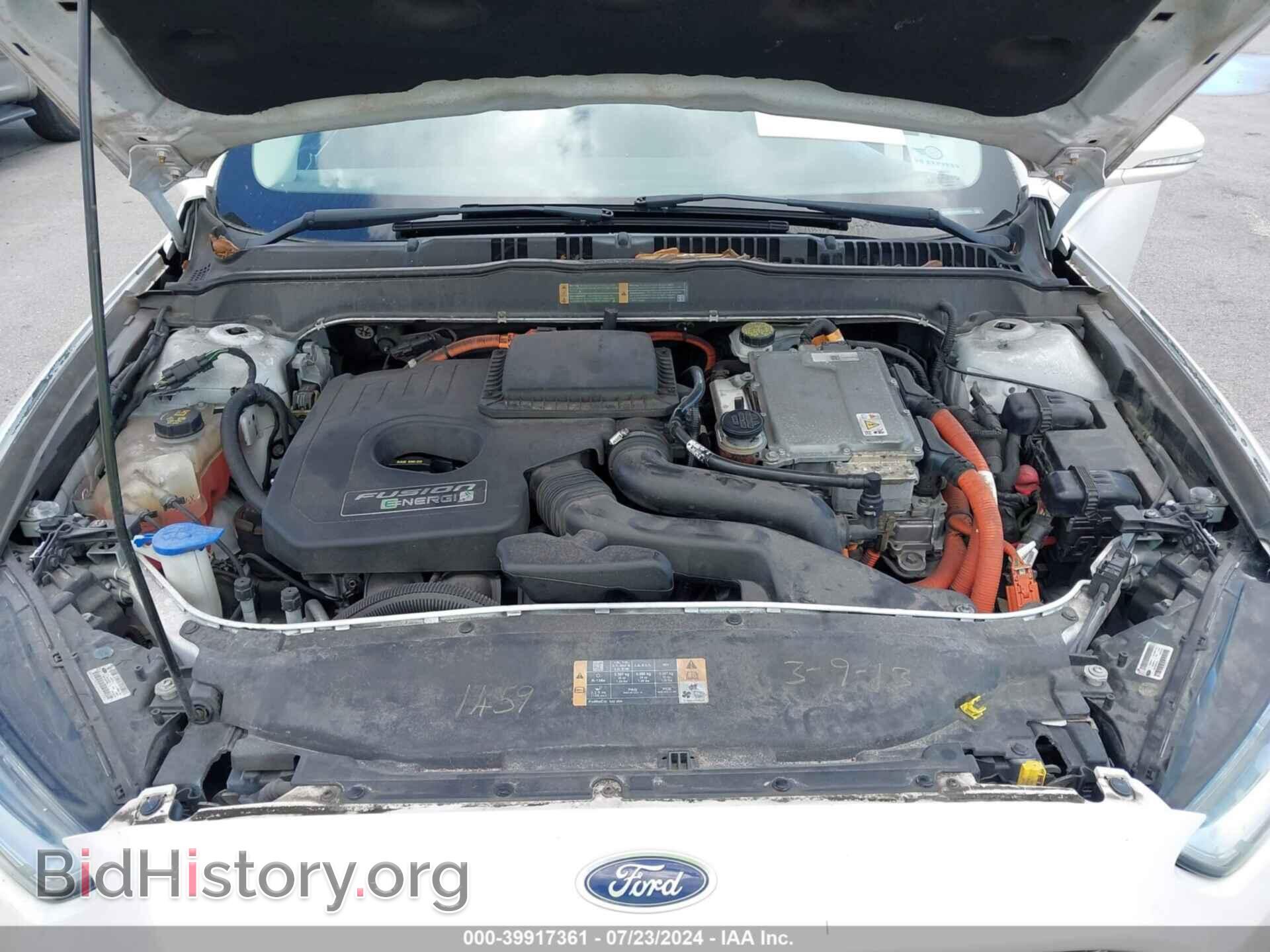 2013 FORD FUSION ENERGI - VIN: 3FA6P0SU2DR233055 - Фото 10