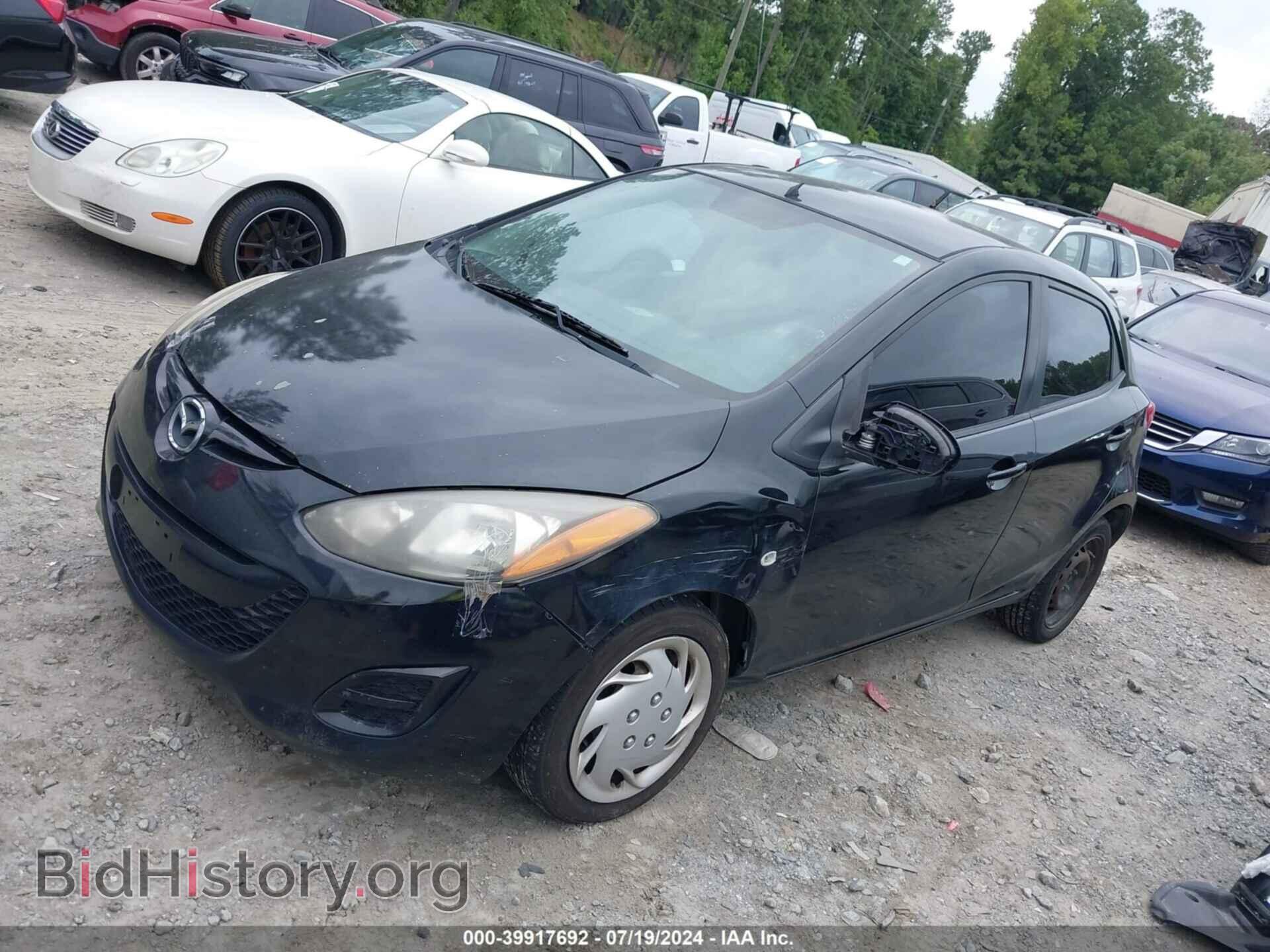 2012 MAZDA MAZDA2 - VIN: JM1DE1KYXC0149645 - Фото 2