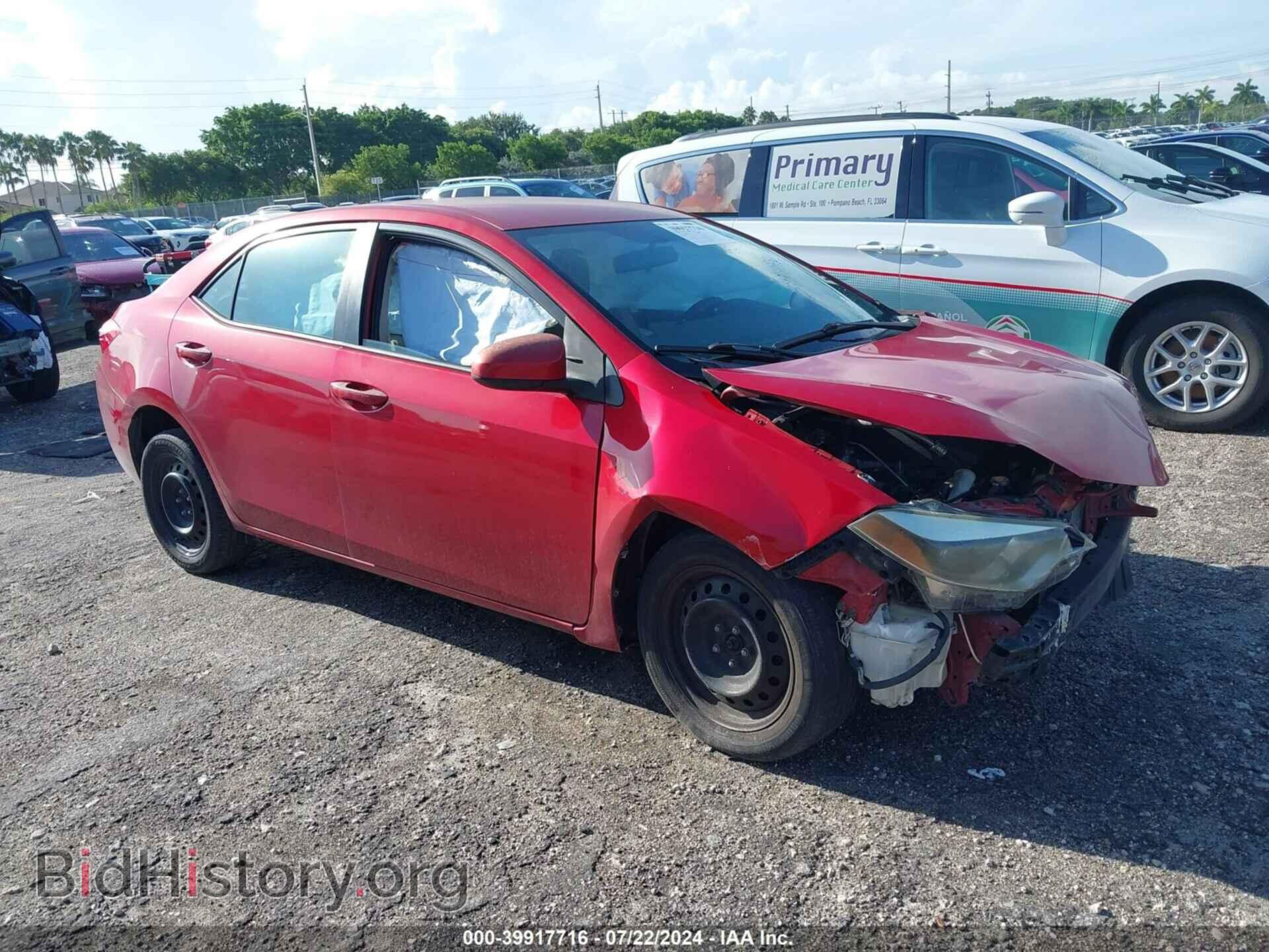 Фотография 2T1BURHEXEC158134 - TOYOTA COROLLA 2014