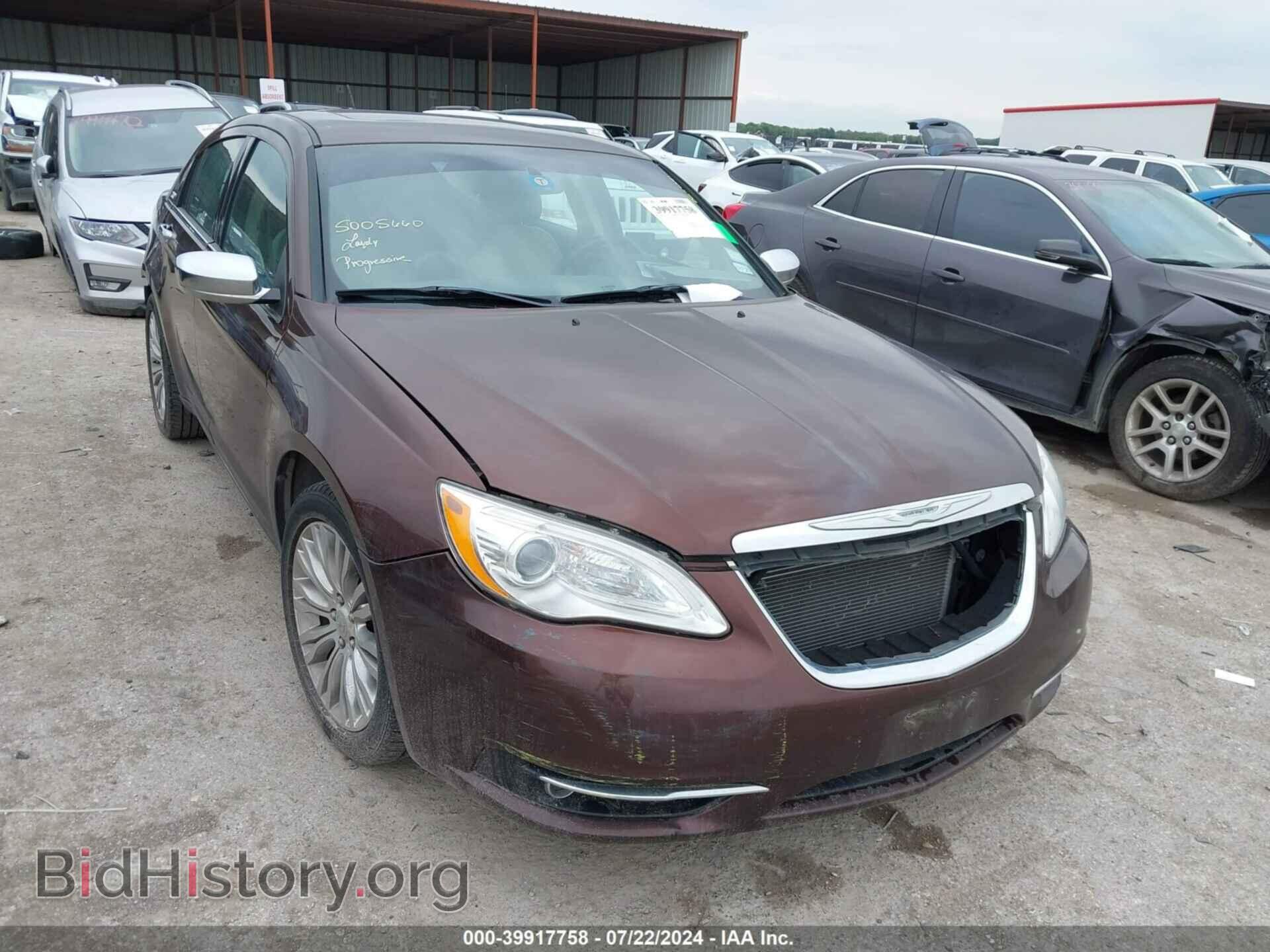 Фотография 1C3CCBCG2CN270853 - CHRYSLER 200 2012