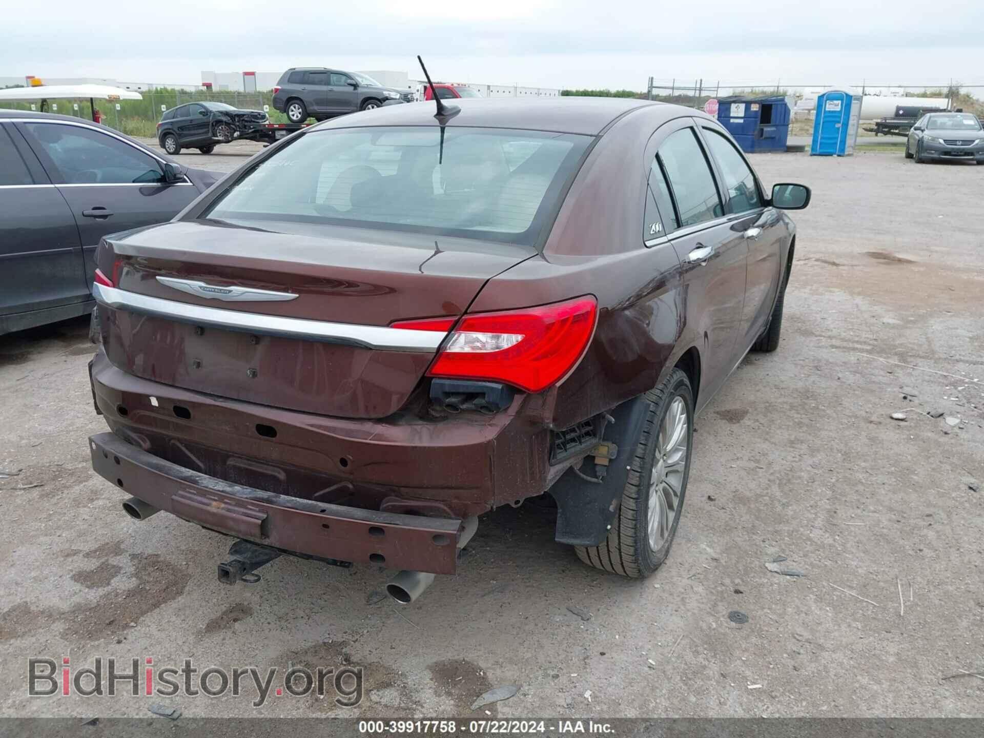 2012 CHRYSLER 200 - VIN: 1C3CCBCG2CN270853 - Фото 4