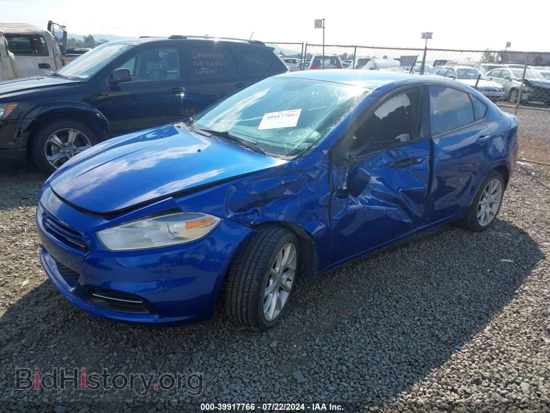 2013 DODGE DART - VIN: 1C3CDFBA8DD231645 - Photo 2
