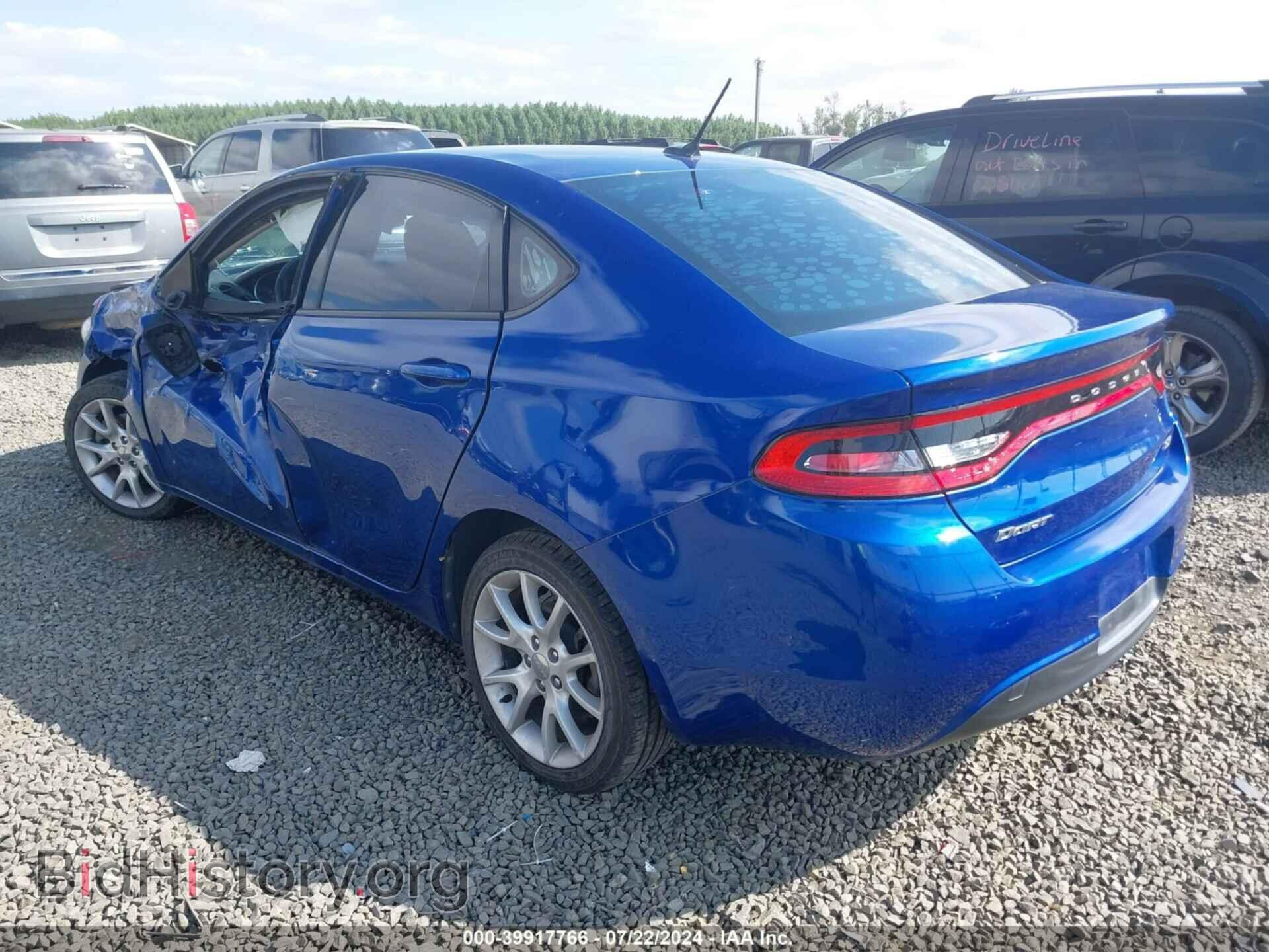 2013 DODGE DART - VIN: 1C3CDFBA8DD231645 - Photo 3