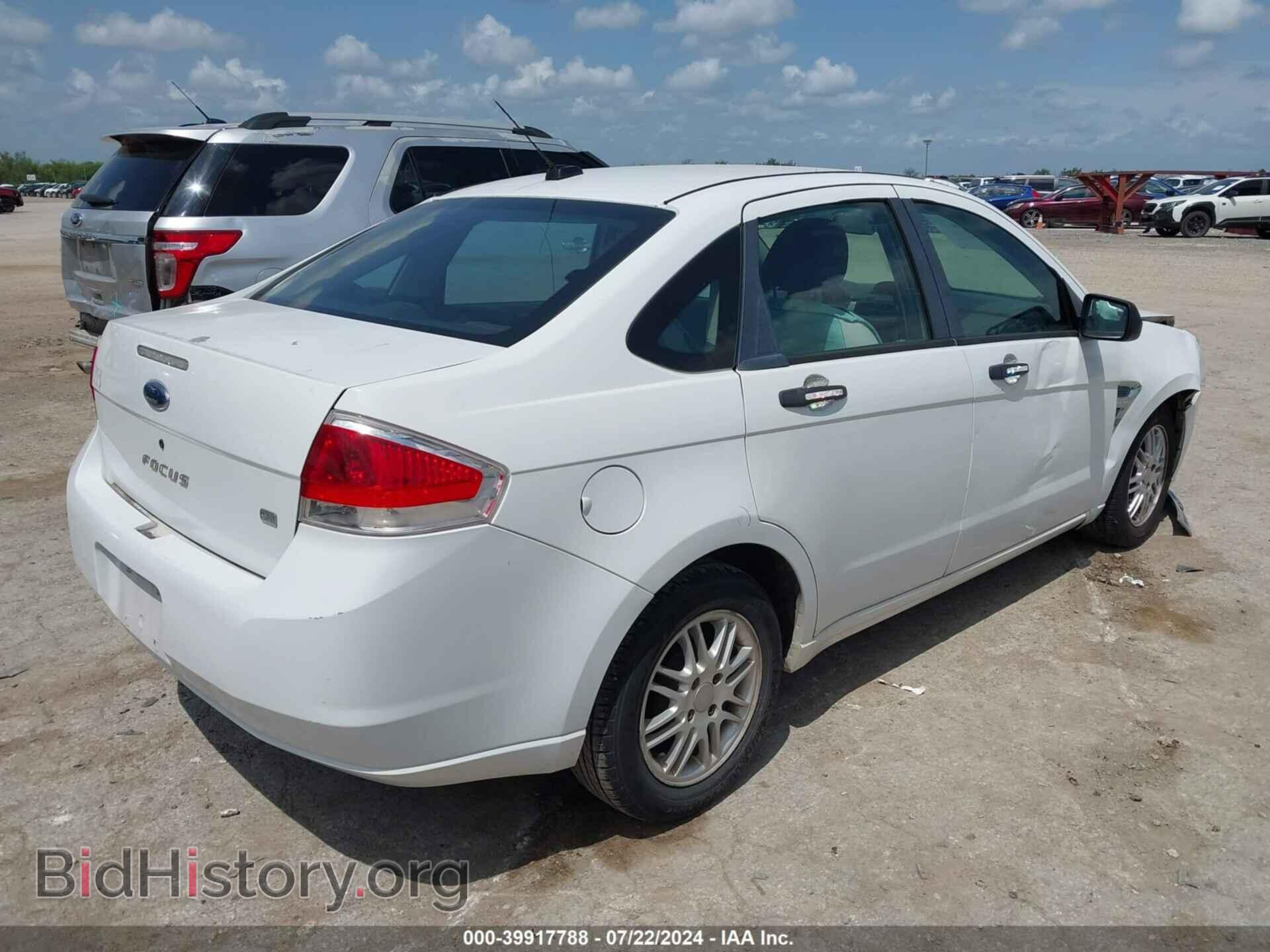 2008 FORD FOCUS - VIN: 1FAHP35N48W170896 - Фото 4