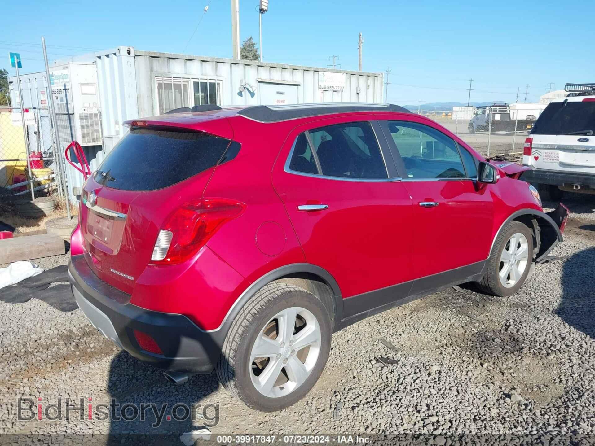 2015 BUICK ENCORE - VIN: KL4CJASB6FB270016 - Photo 4