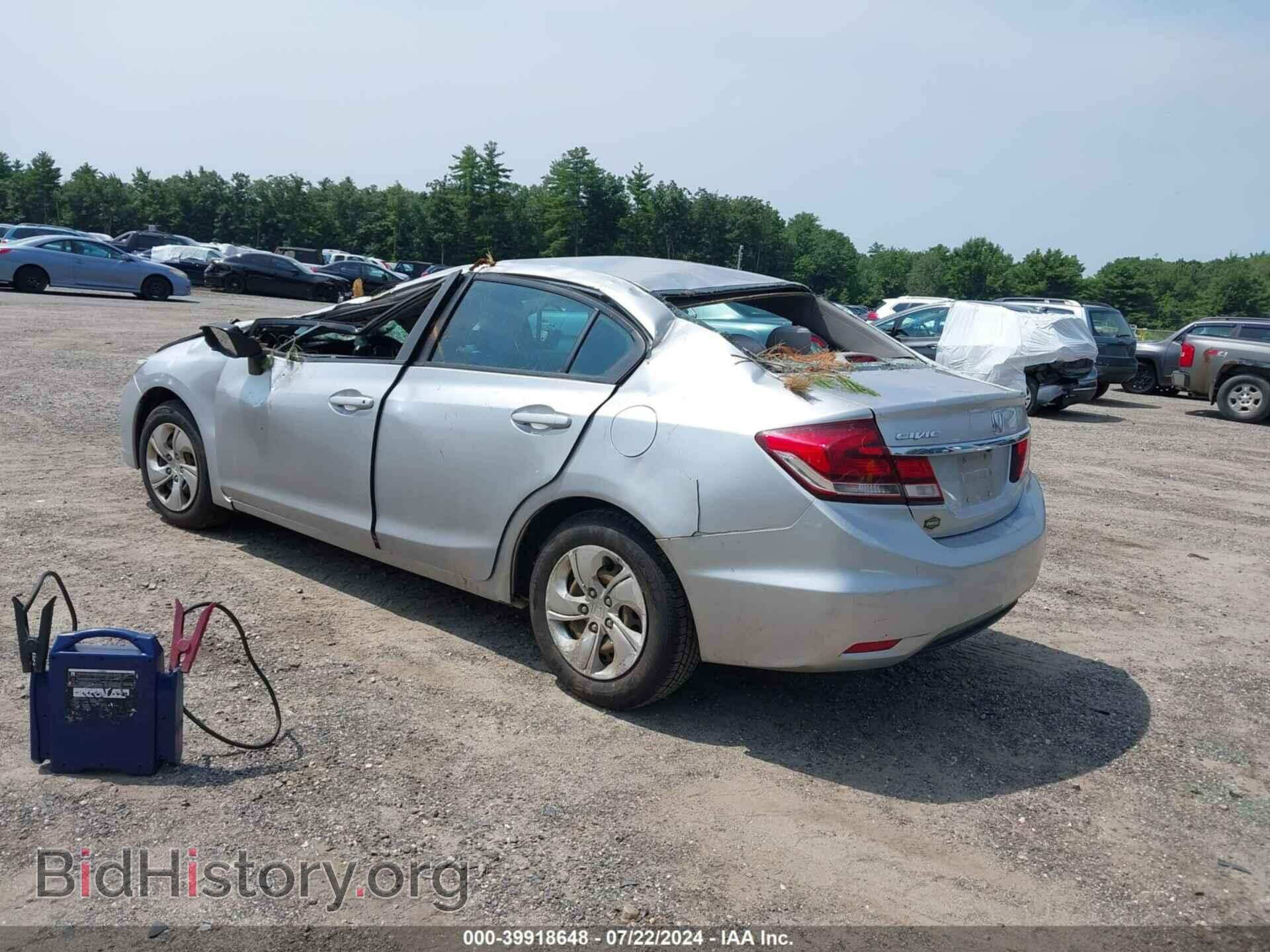 2014 HONDA CIVIC - VIN: 19XFB2F59EE058982 - Фото 3