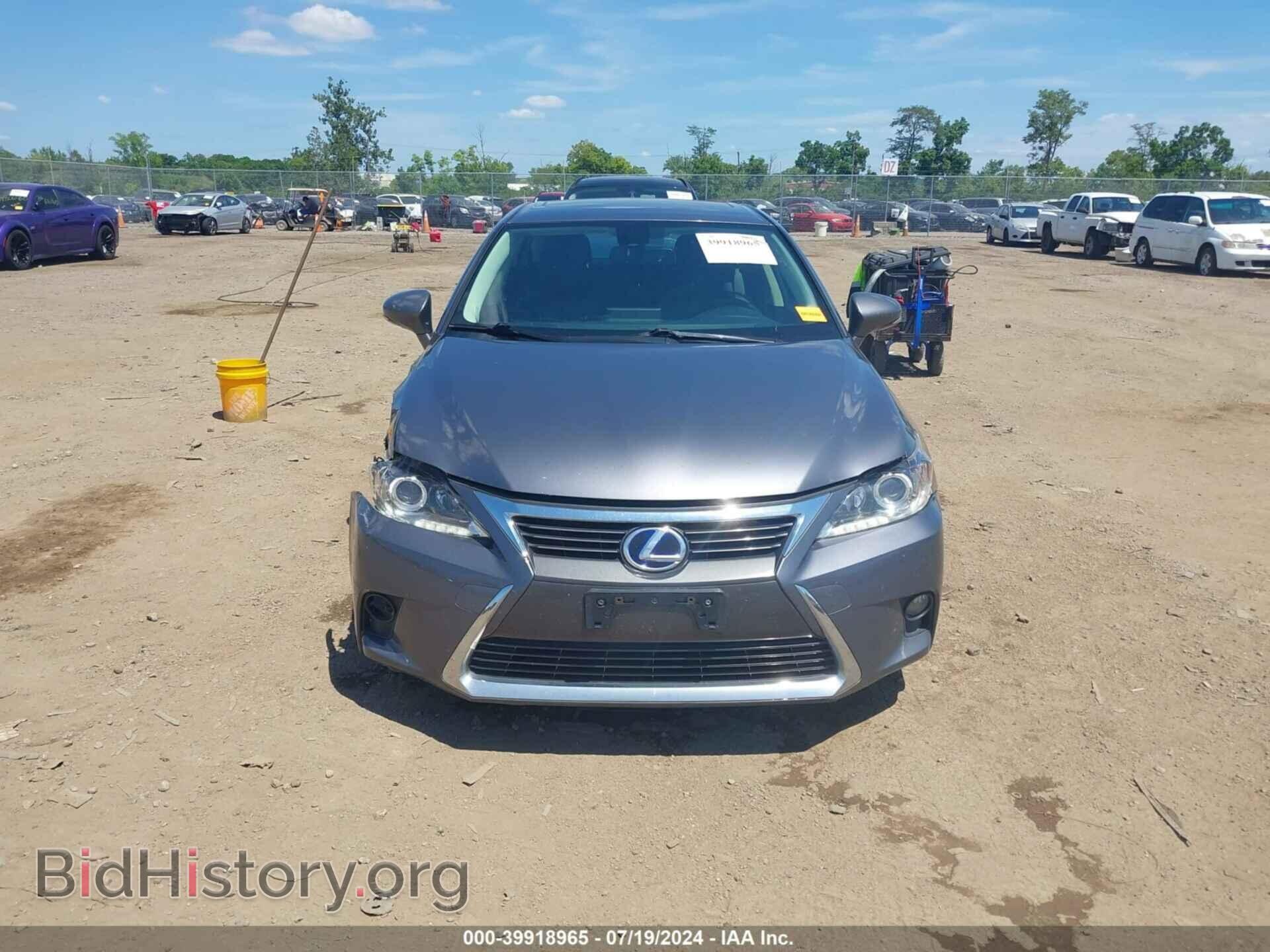 2016 LEXUS CT 200H - VIN: JTHKD5BH3G2254067 - Фото 12