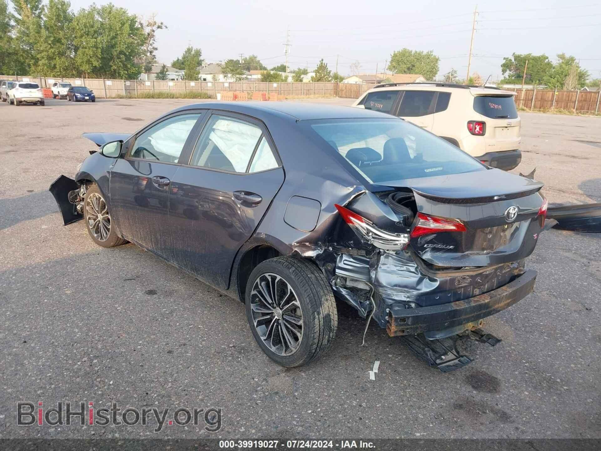2015 TOYOTA COROLLA - VIN: 2T1BURHE3FC374912 - Фото 3